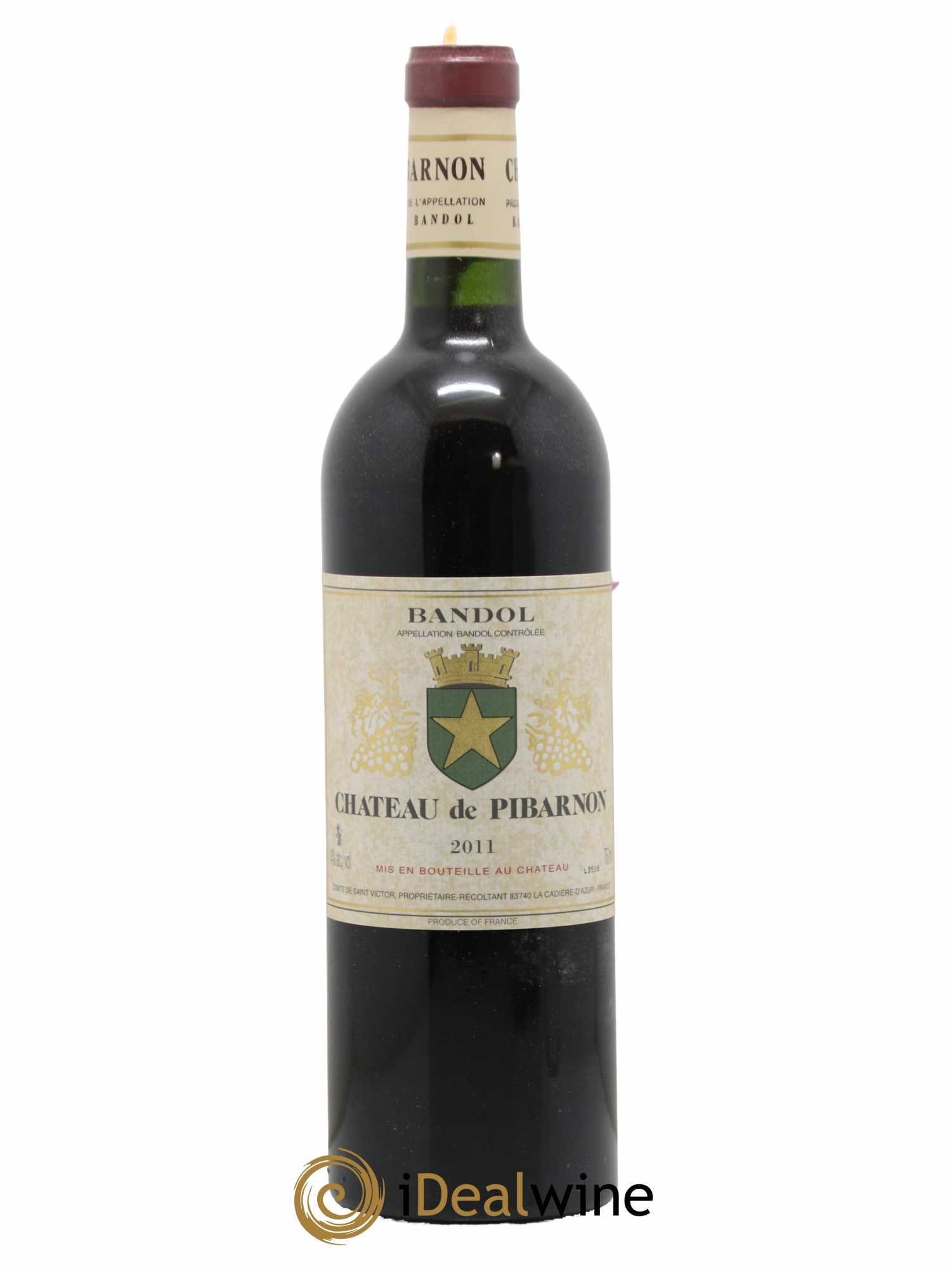 Bandol Château de Pibarnon Comte de Saint-Victor 2011 - Lot de 1 bouteille - 0