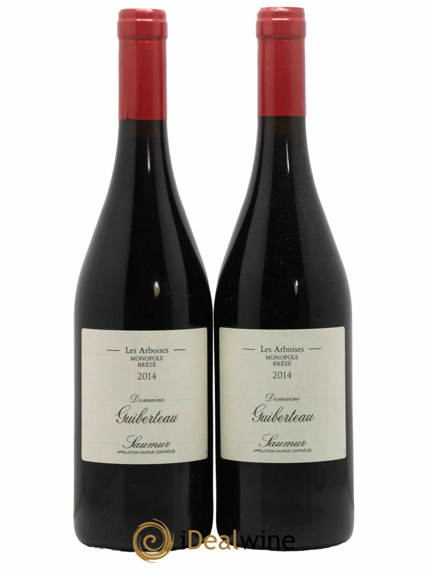Saumur Les Arboises Domaine Guiberteau 2014 - Lot de 2 bouteilles - 0