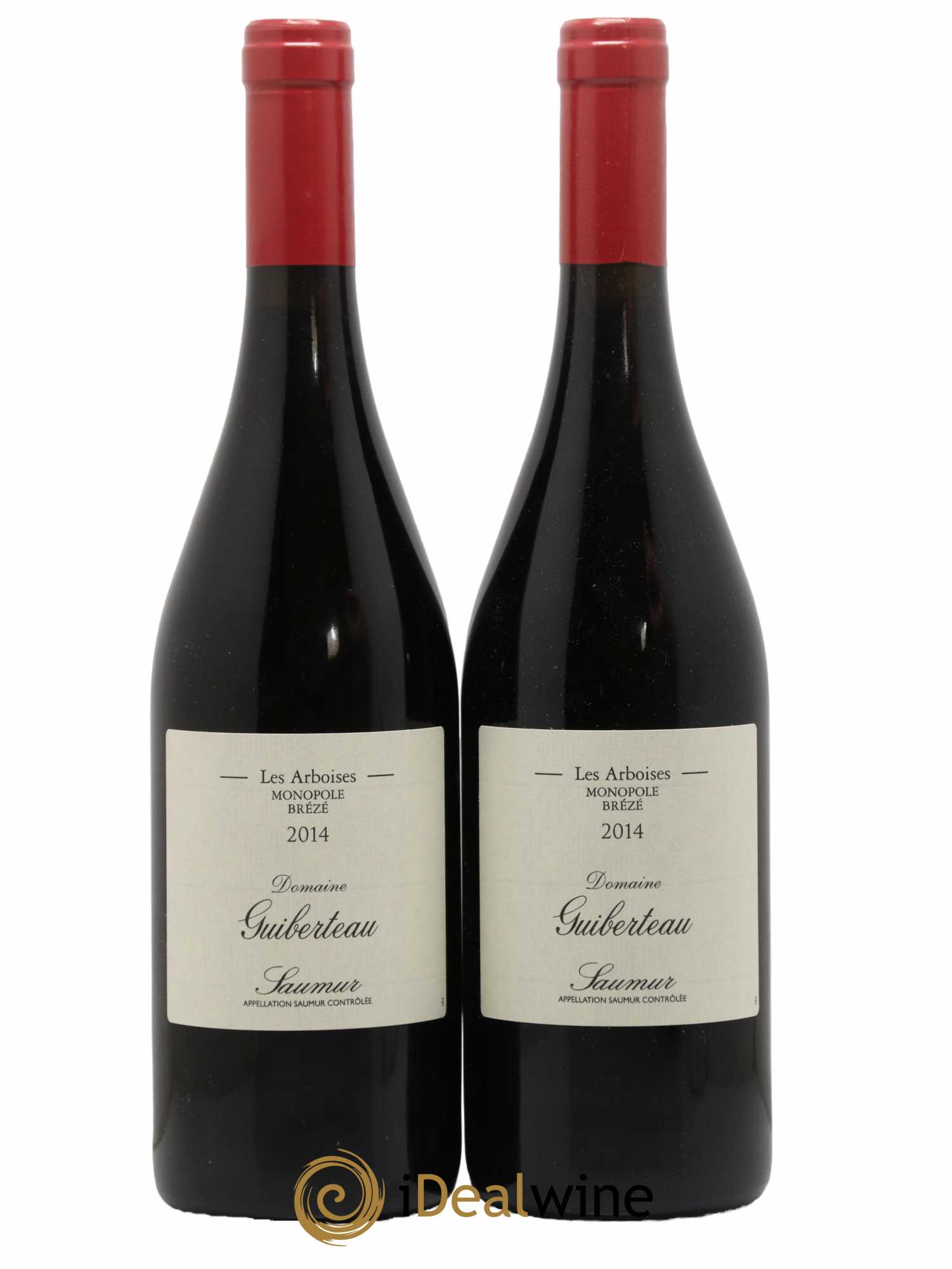 Saumur Les Arboises Domaine Guiberteau 2014 - Lot de 2 bouteilles - 0