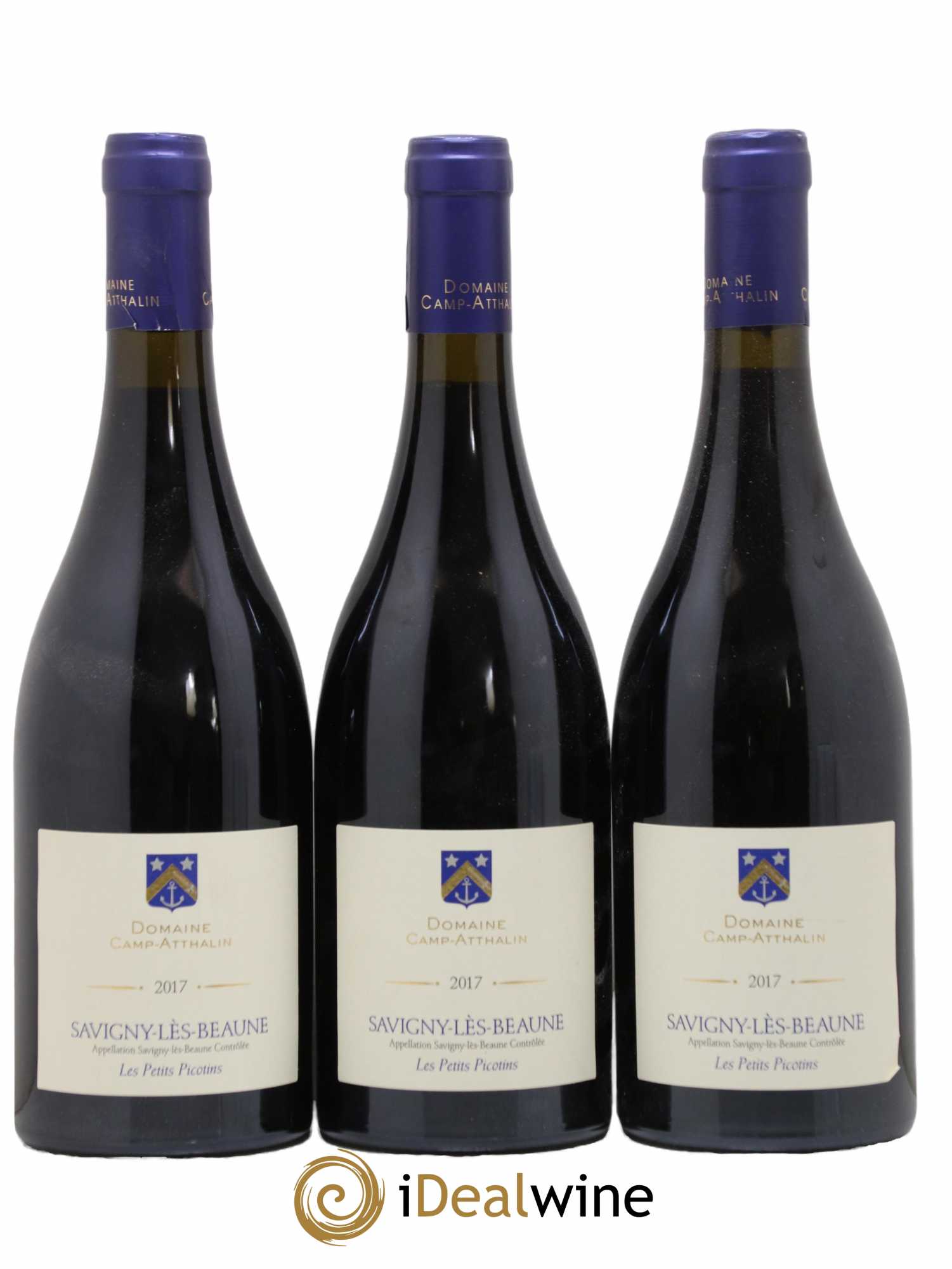 Savigny-lès-Beaune Les Petits Picotins Camp-Atthalin (Domaine) 2017 - Lot de 3 bouteilles - 0