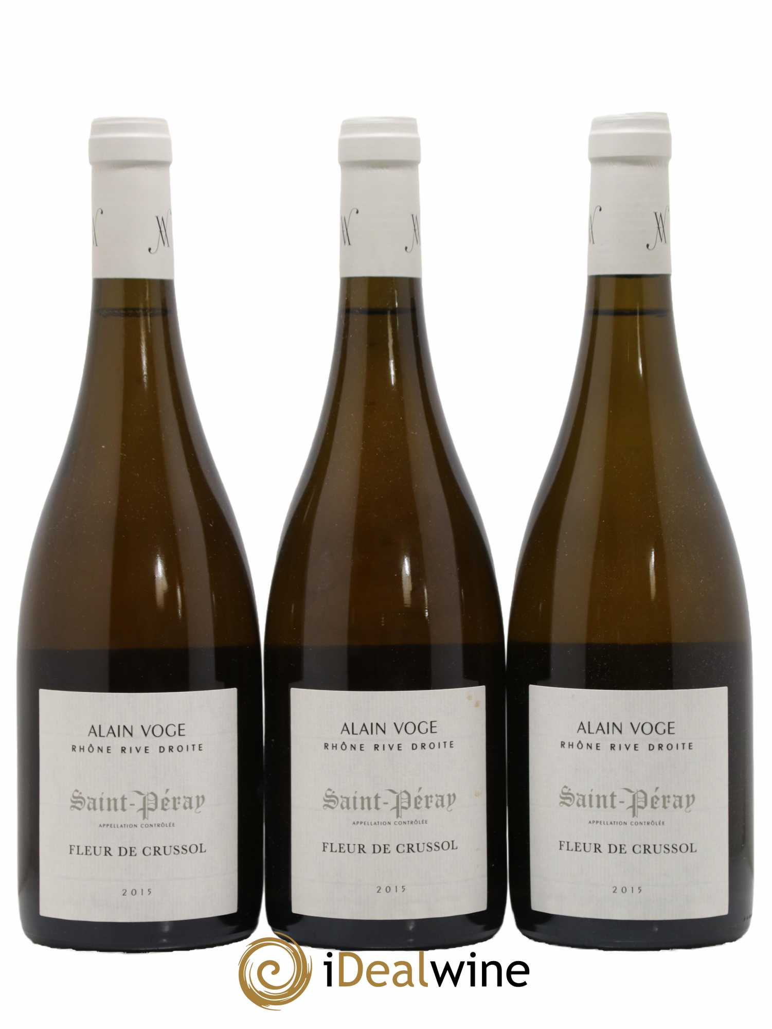 Saint-Péray Fleur de Crussol Alain Voge (Domaine) 2015 - Lot de 3 bouteilles - 0