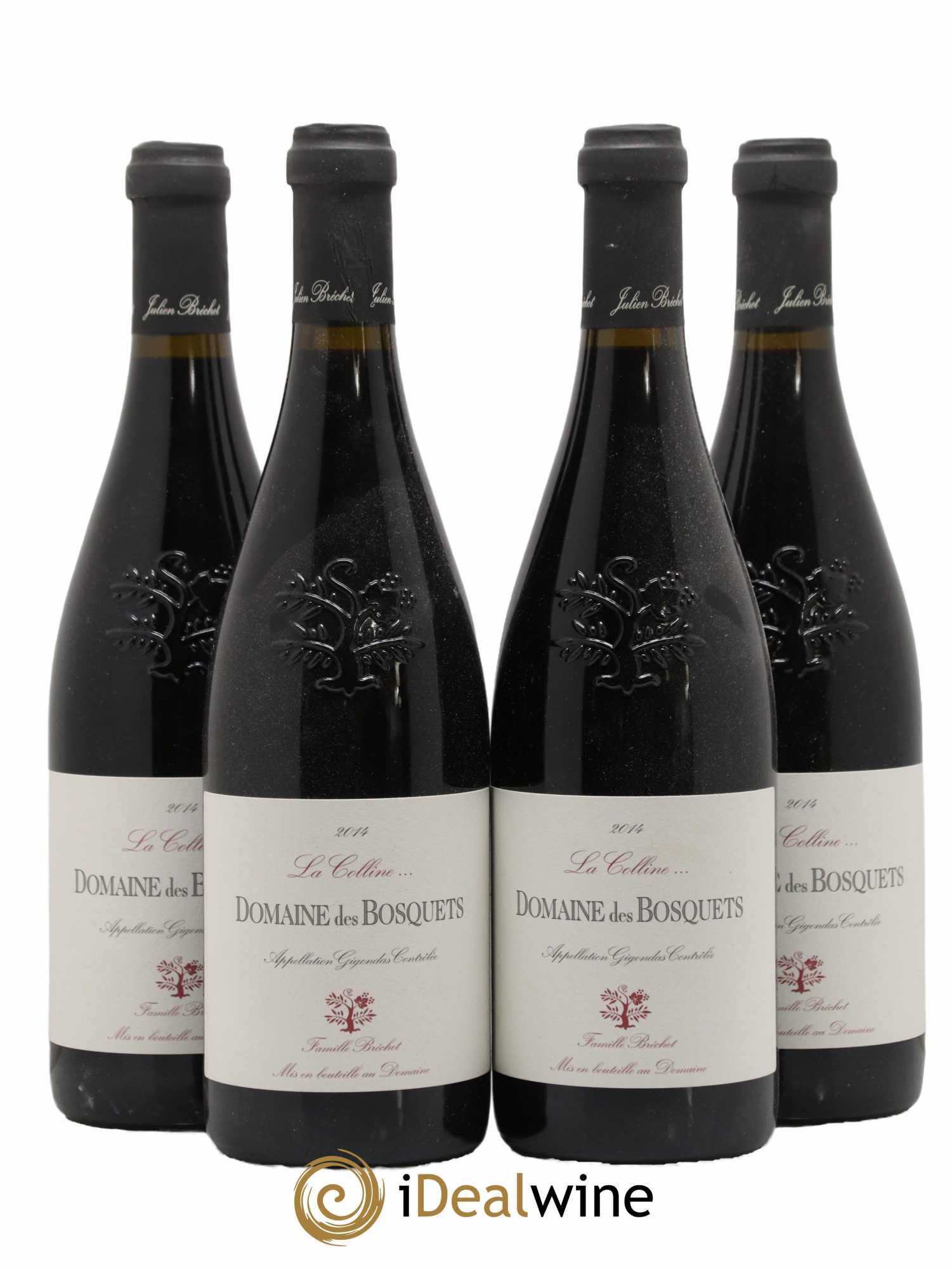 Gigondas La Colline Des Bosquets 2014 - Lot de 4 bouteilles - 0