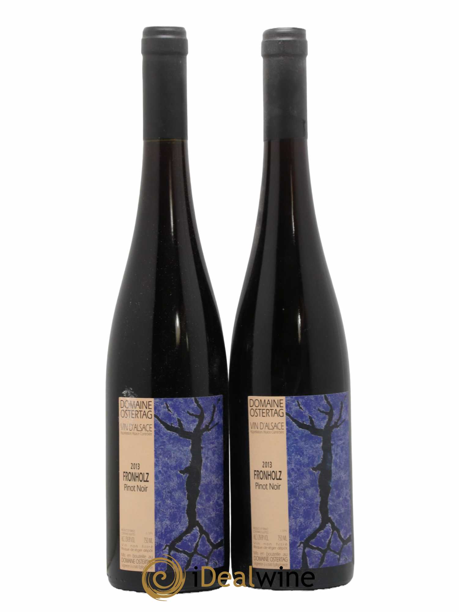 Alsace Pinot Noir Fronholz Ostertag (Domaine) 2013 - Lot de 2 bouteilles - 0