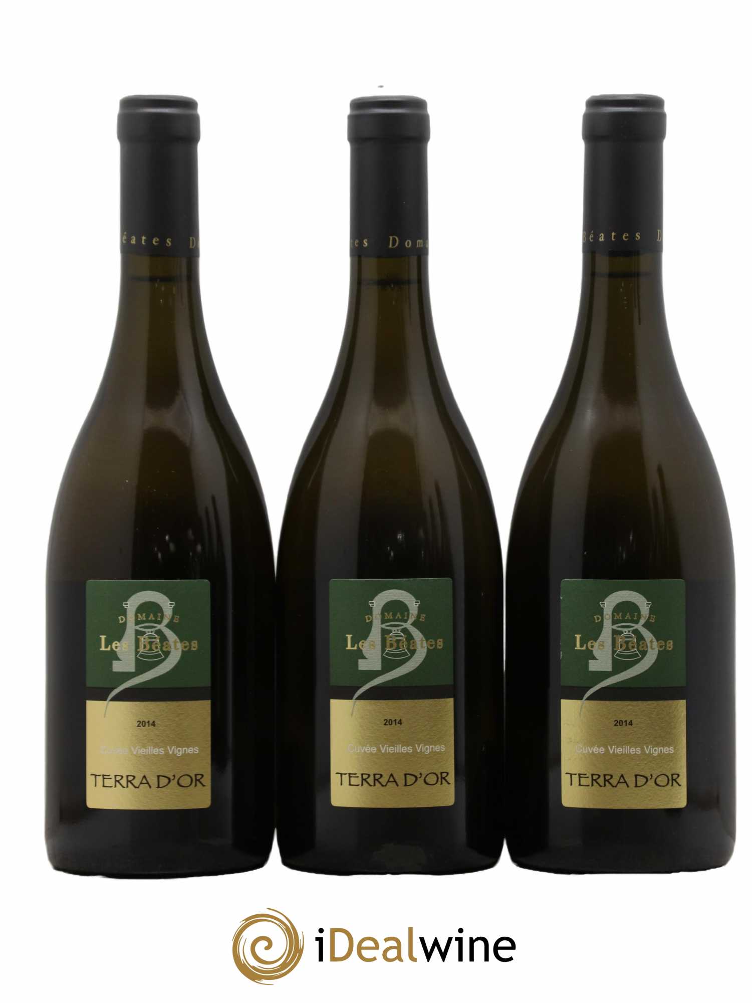 Coteaux d'Aix-en-Provence Terra d'Or Cuvée Vieilles Vignes Domaine les Béates 2014 - Lot de 3 bouteilles - 0