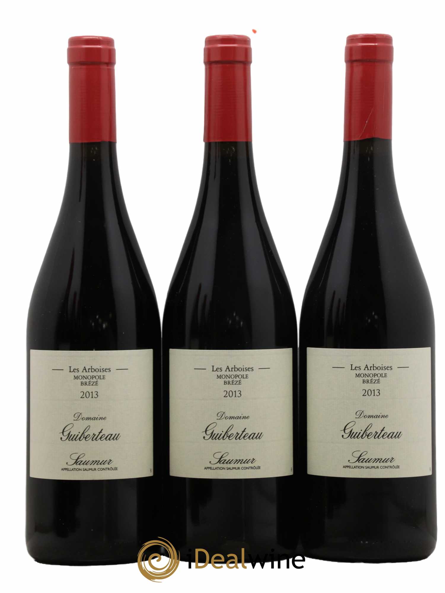 Saumur Les Arboises Domaine Guiberteau 2013 - Lot de 3 bouteilles - 0