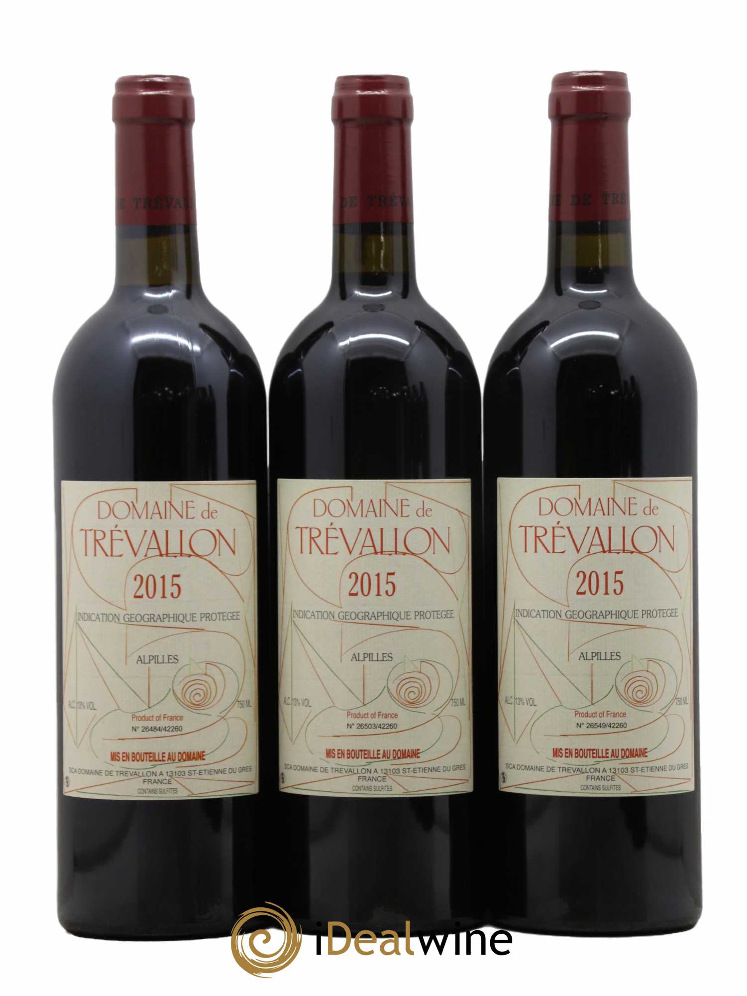Alpilles Trévallon (Domaine de) Eloi Dürrbach 2015 - Lot de 6 bouteilles - 2