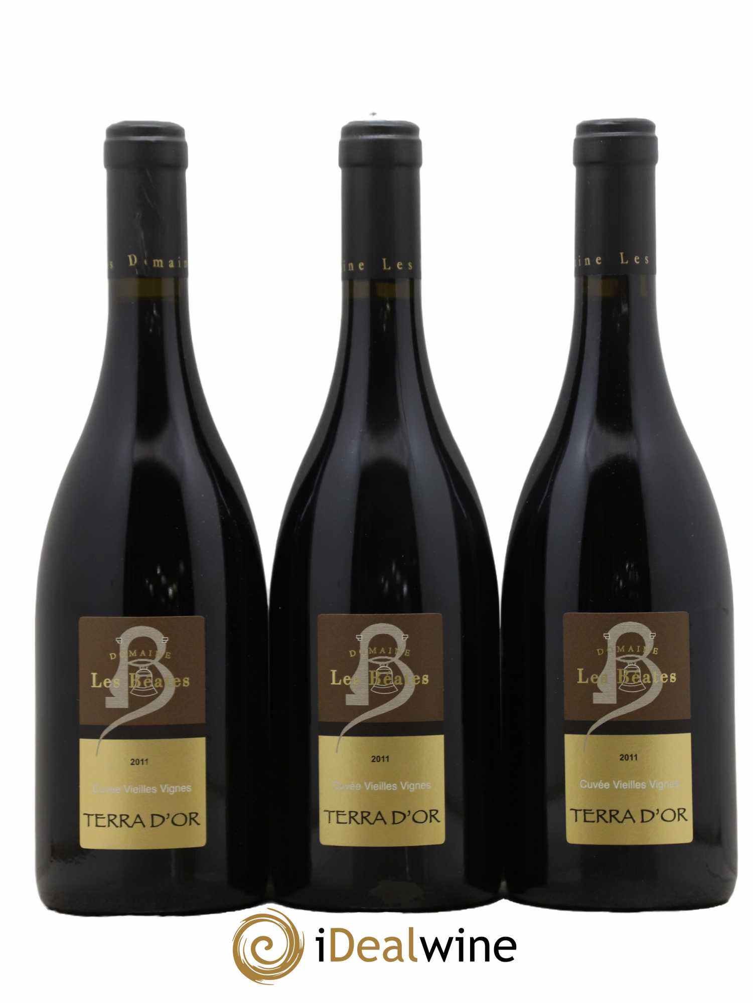 Coteaux d'Aix-en-Provence Vieilles Vignes Terra d'Or Domaine les Béates 2011 - Lot de 3 bouteilles - 0