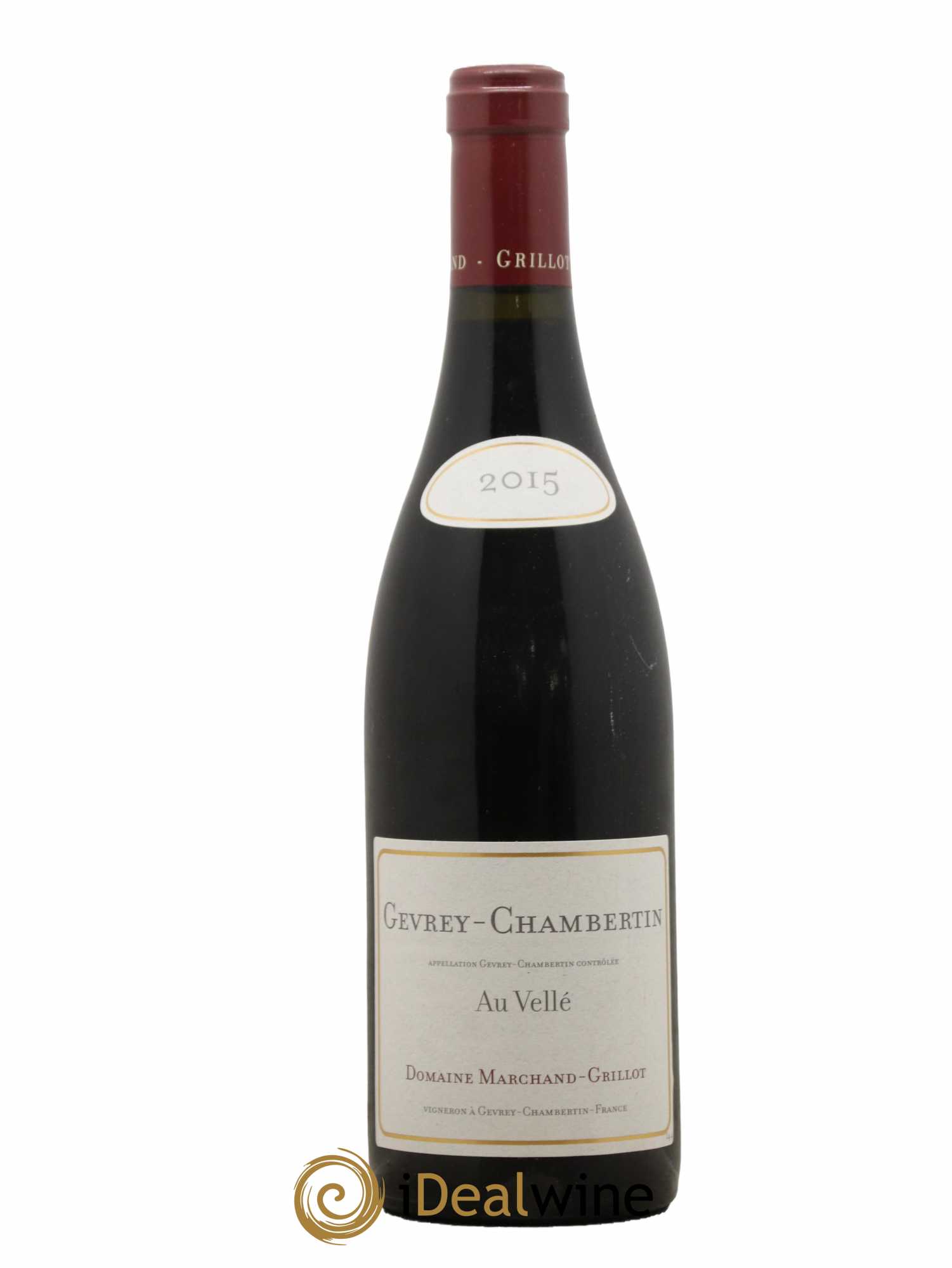 Gevrey-Chambertin Au Vellé Marchand-Grillot 2015 - Lot de 1 bouteille - 0