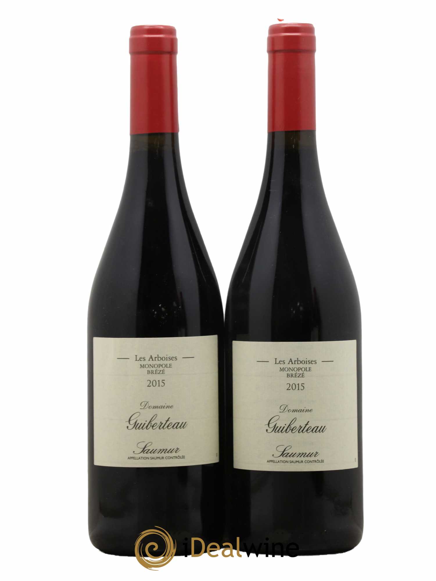 Saumur Les Arboises Domaine Guiberteau 2015 - Lot de 2 bouteilles - 0