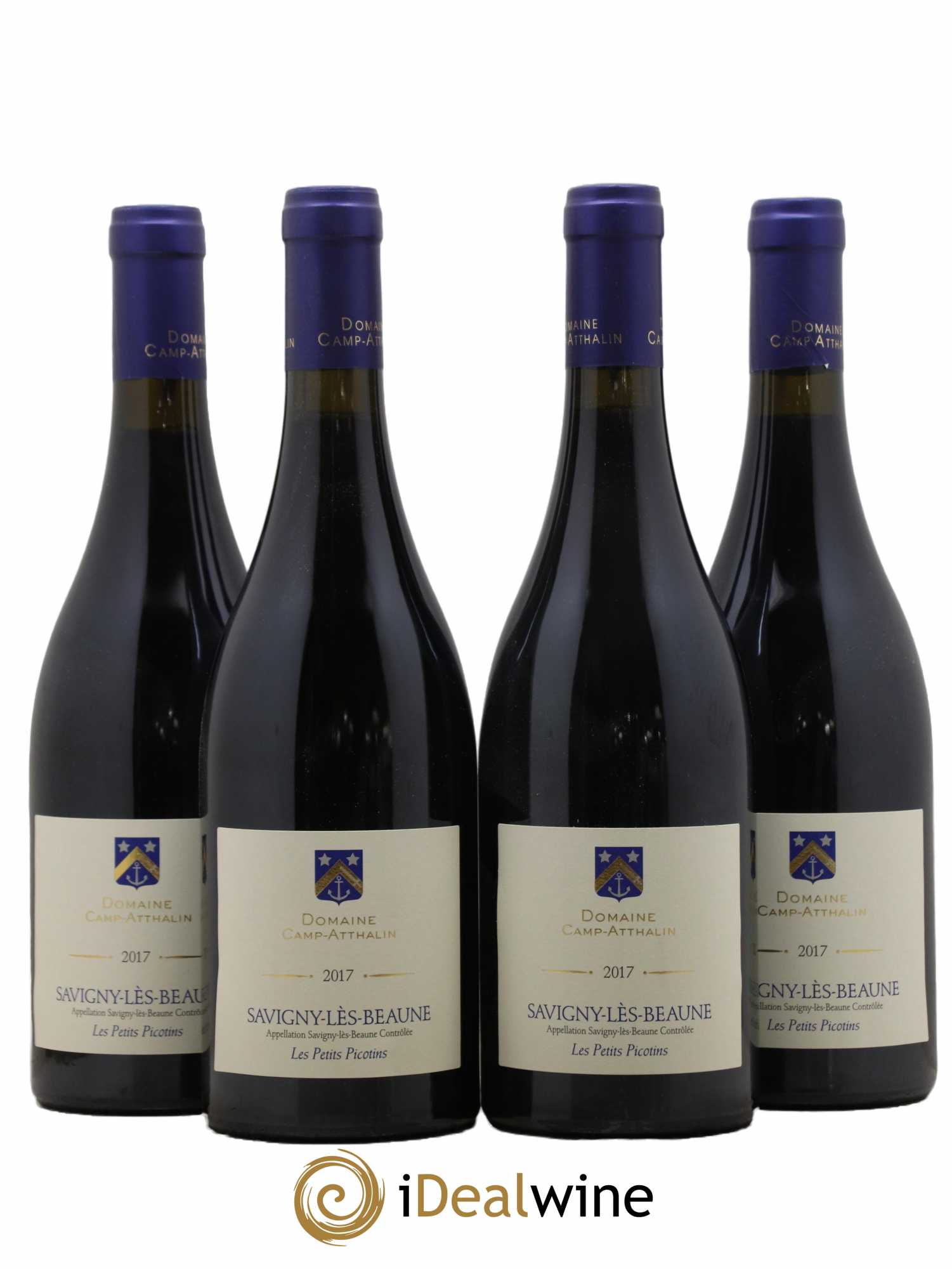 Savigny-lès-Beaune Les Petits Picotins Camp-Atthalin (Domaine) 2017 - Lot de 4 bouteilles - 0