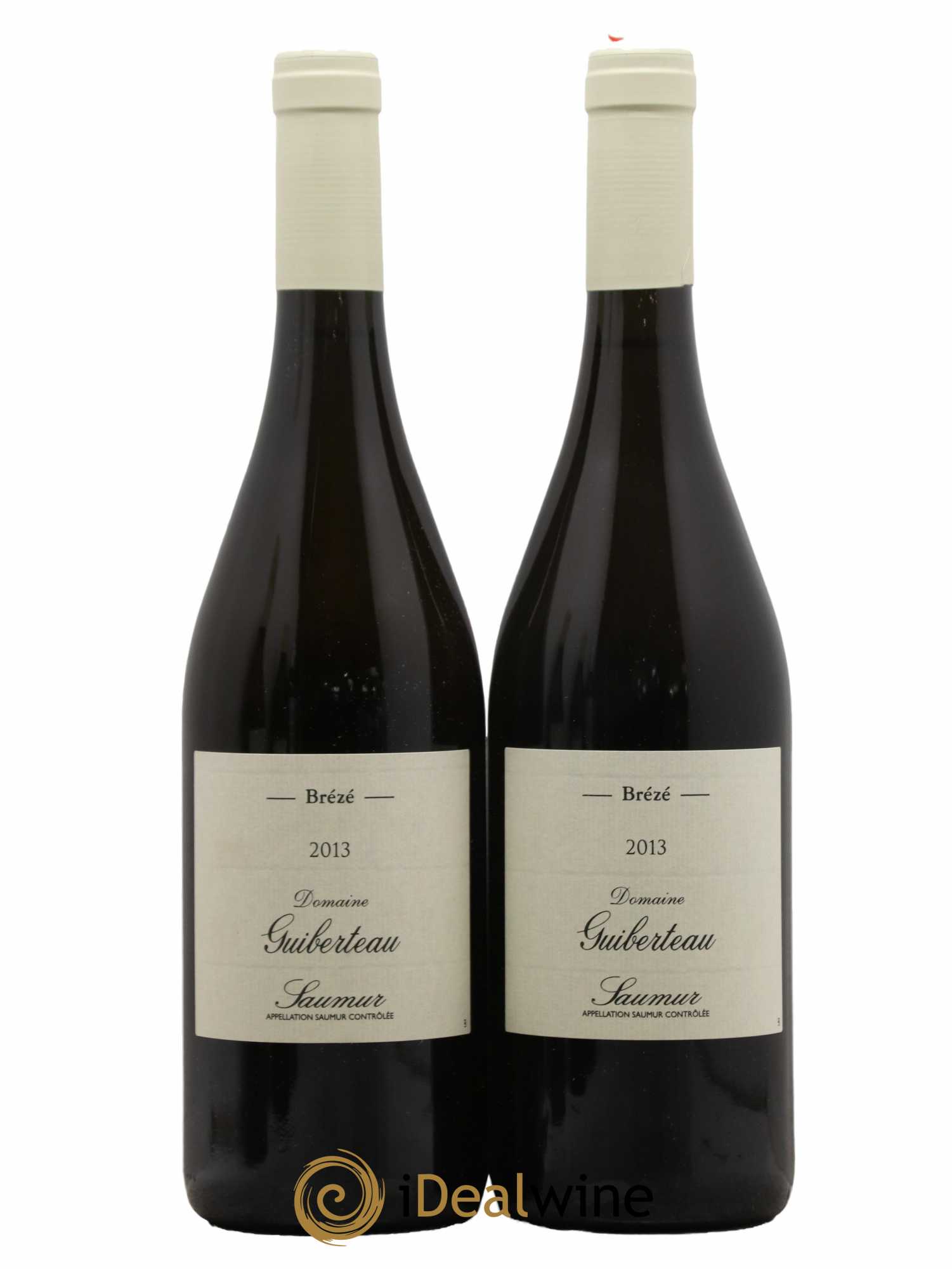 Saumur Brézé Domaine Guiberteau 2013 - Lot de 2 bouteilles - 0