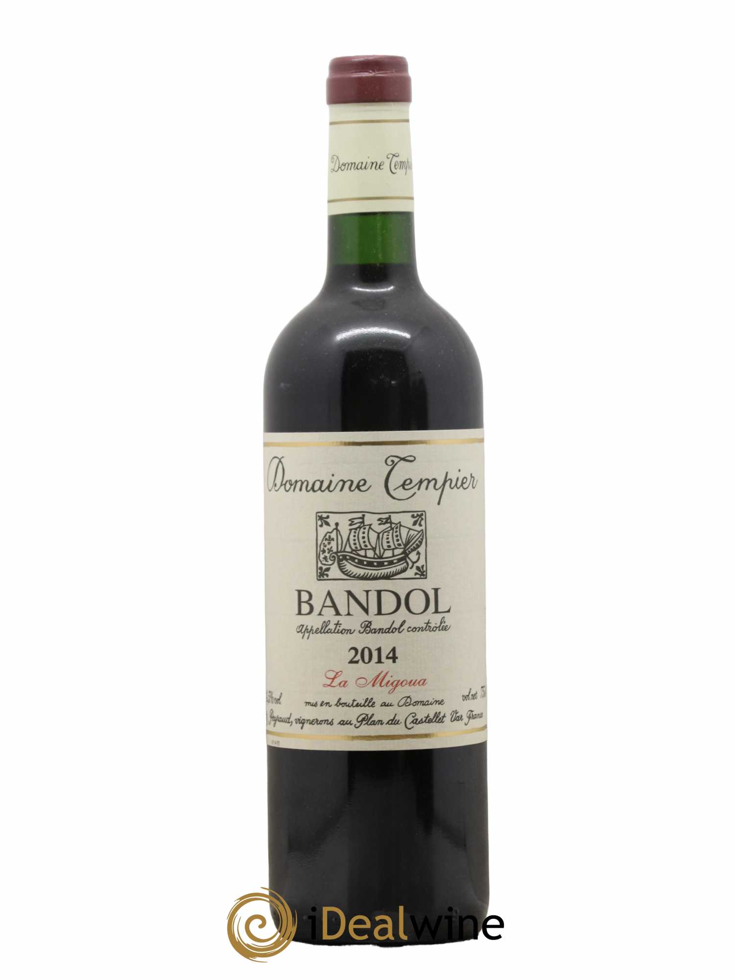 Bandol Domaine Tempier Cuvée La Migoua Famille Peyraud 2014 - Lot de 1 bouteille - 0