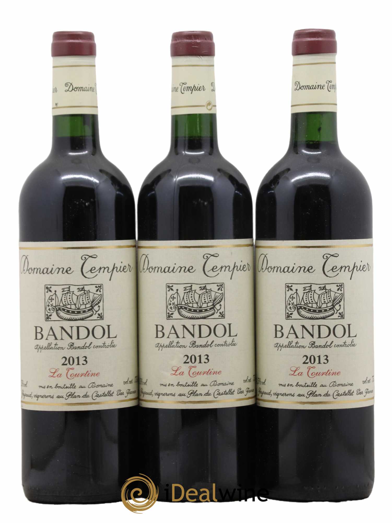 Bandol Domaine Tempier La Tourtine Famille Peyraud 2013 - Lot de 3 bouteilles - 0