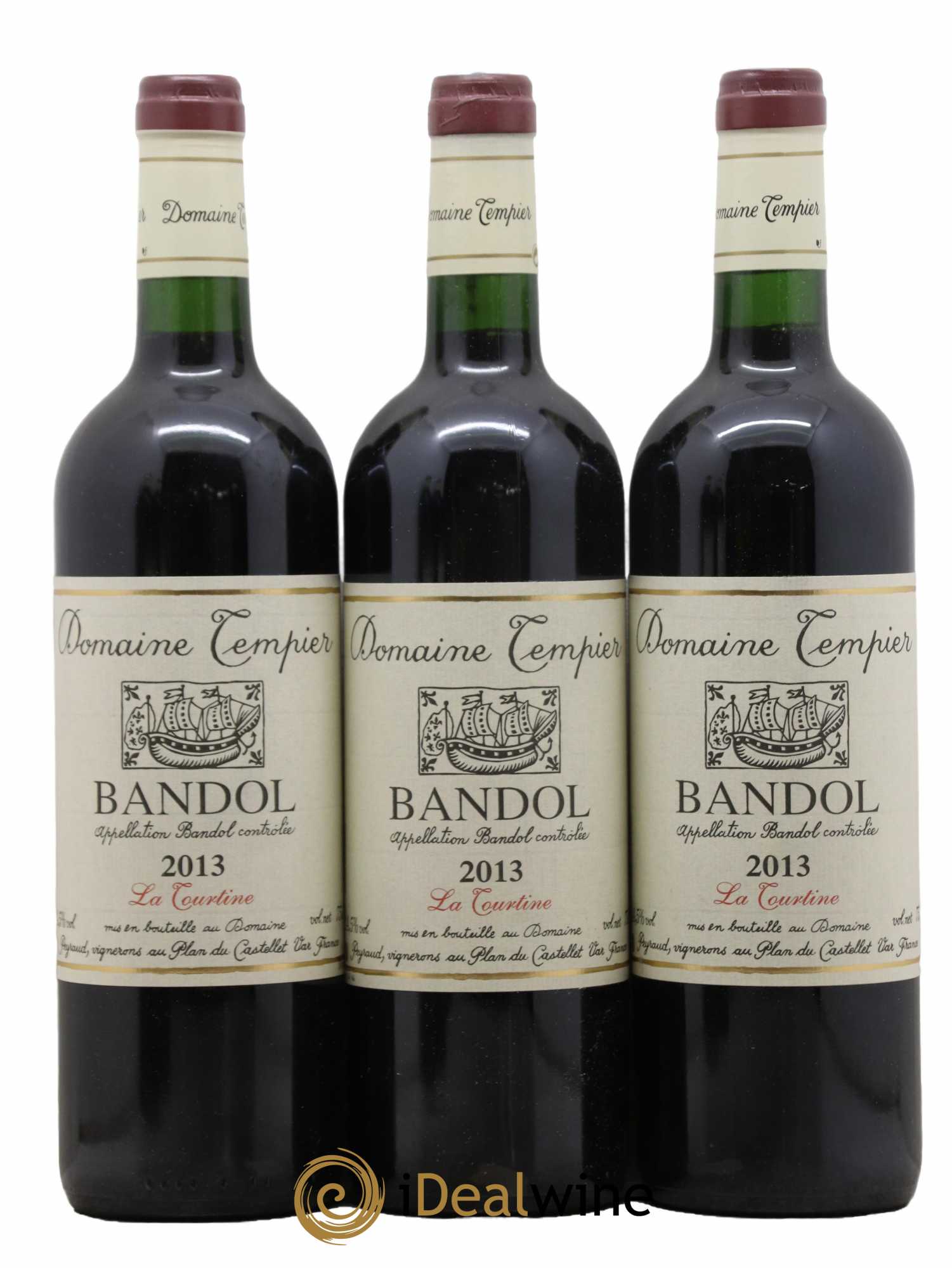 Bandol Domaine Tempier La Tourtine Famille Peyraud 2013 - Lot de 3 bouteilles - 0