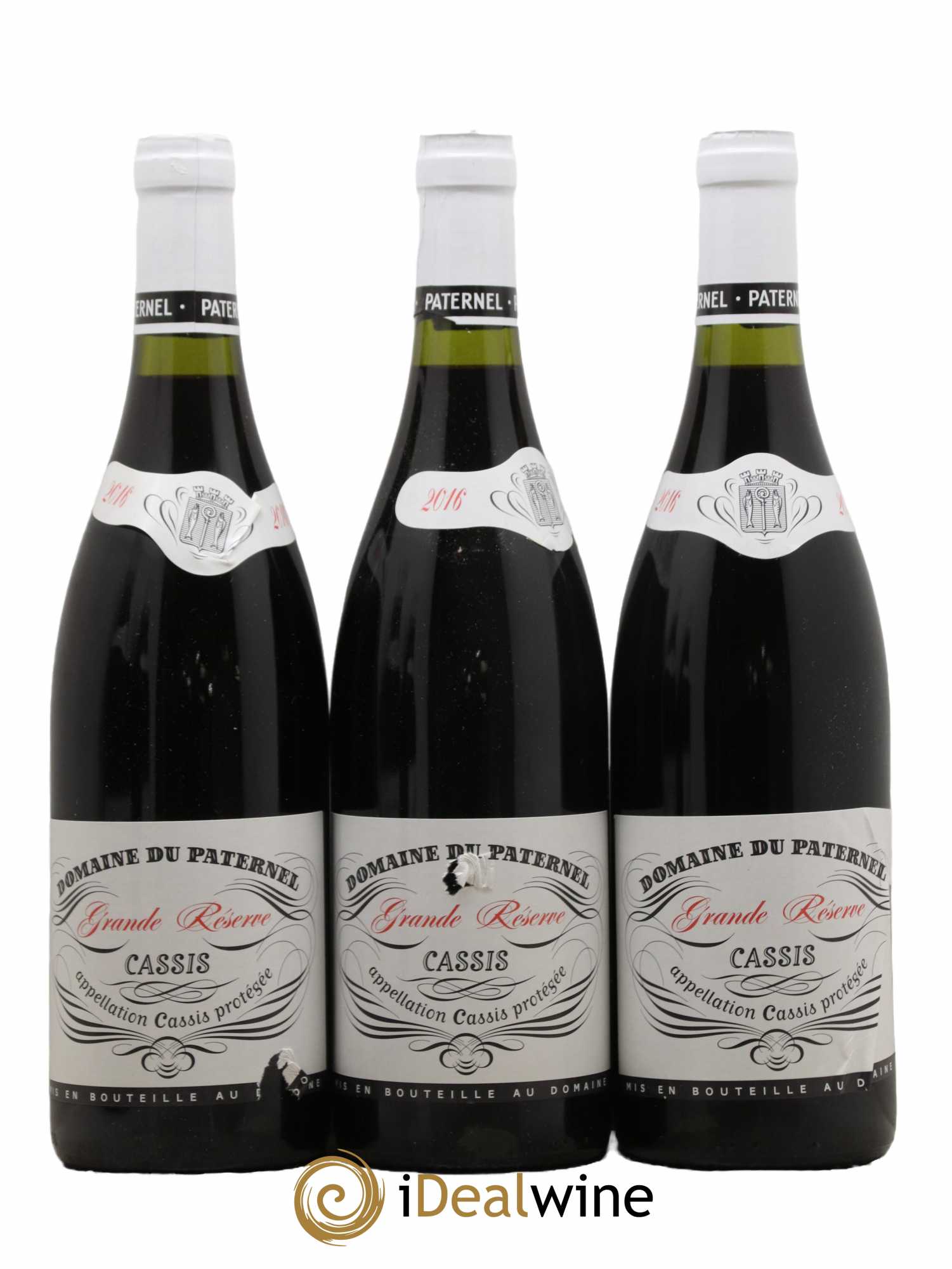 Cassis Grande Réserve Domaine du Paternel 2016 - Lot de 3 bouteilles - 0