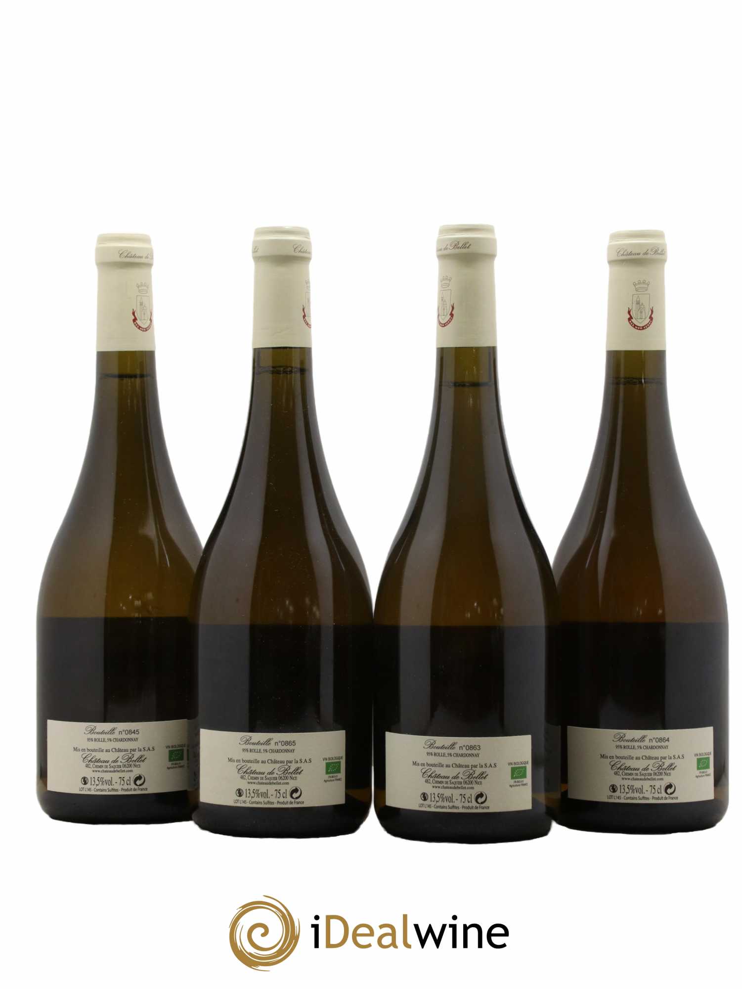 Bellet Château de Bellet Baron G 2014 - Lot de 4 bouteilles - 1