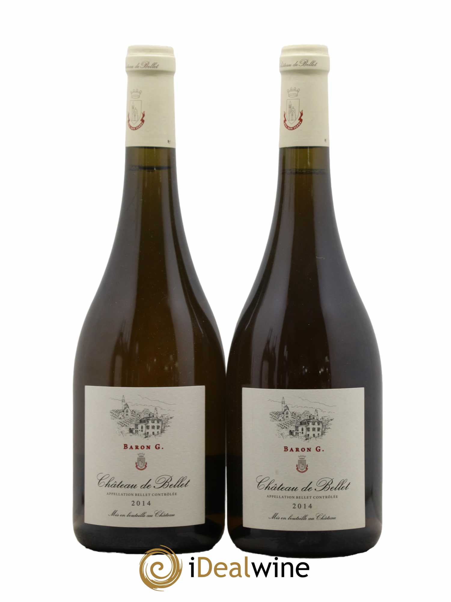Bellet Château de Bellet Baron G 2014 - Lot de 2 bouteilles - 0