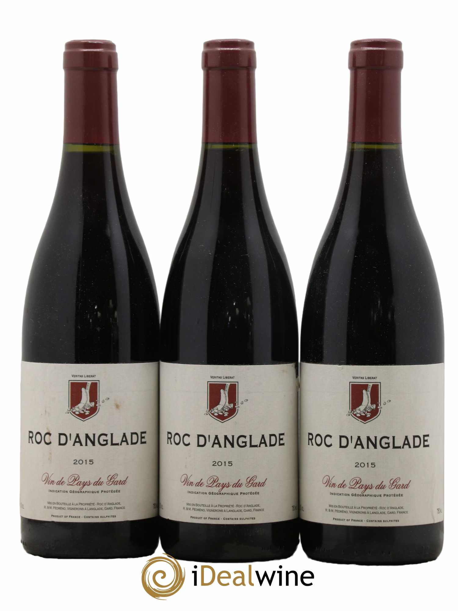 Gard Roc d'Anglade Rémy Pédréno 2015 - Lotto di 3 bottiglie - 0