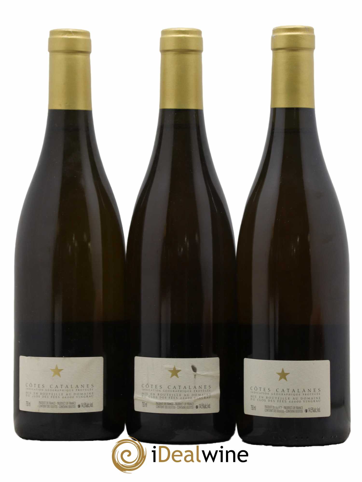 Côtes du Roussillon Clos des Fées Hervé Bizeul 2013 - Lot de 3 bouteilles - 1