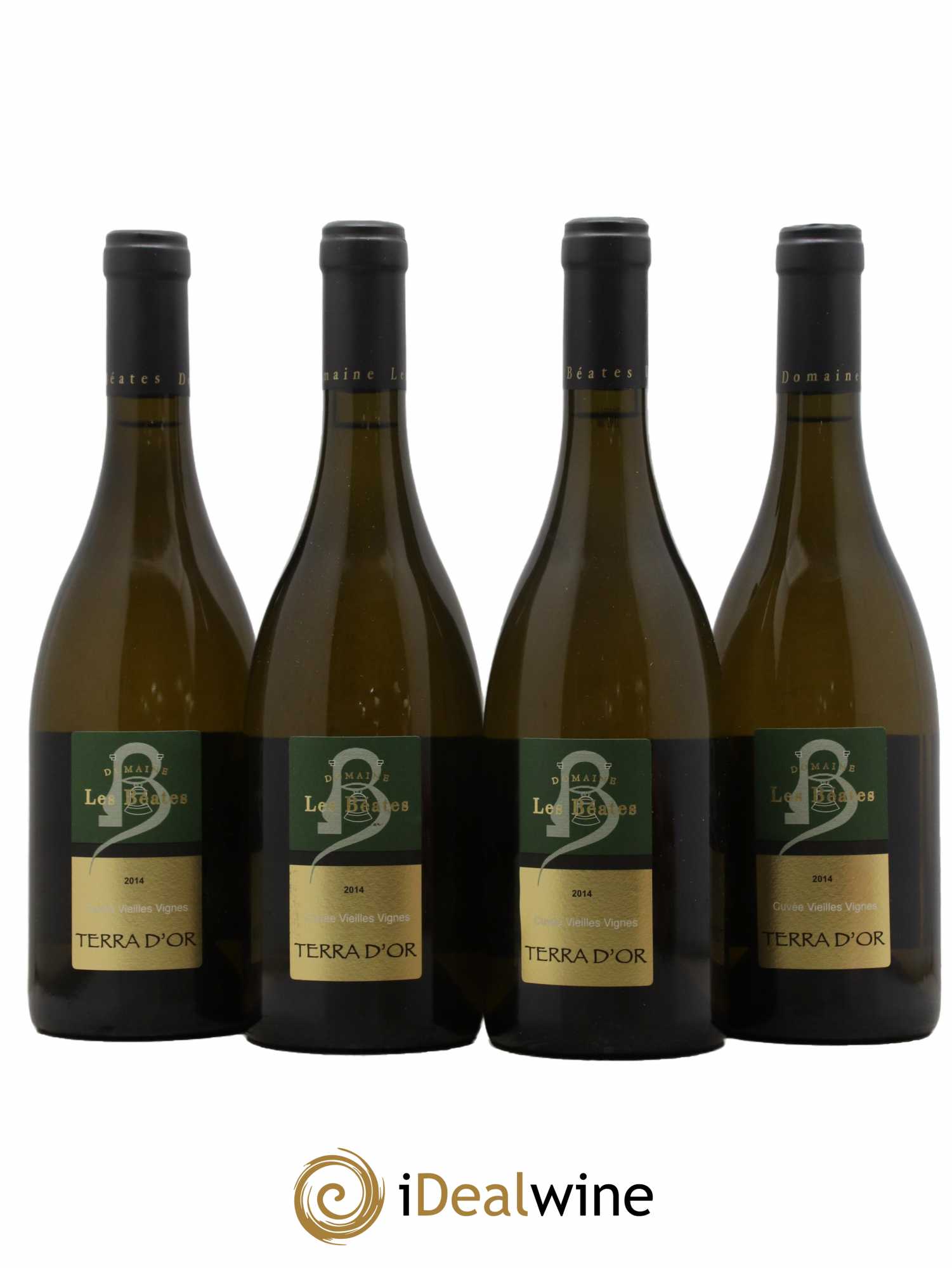 Divers Terra d'Or Vieilles Vignes Domaine les Béates 2014 - Lot de 4 bouteilles - 0