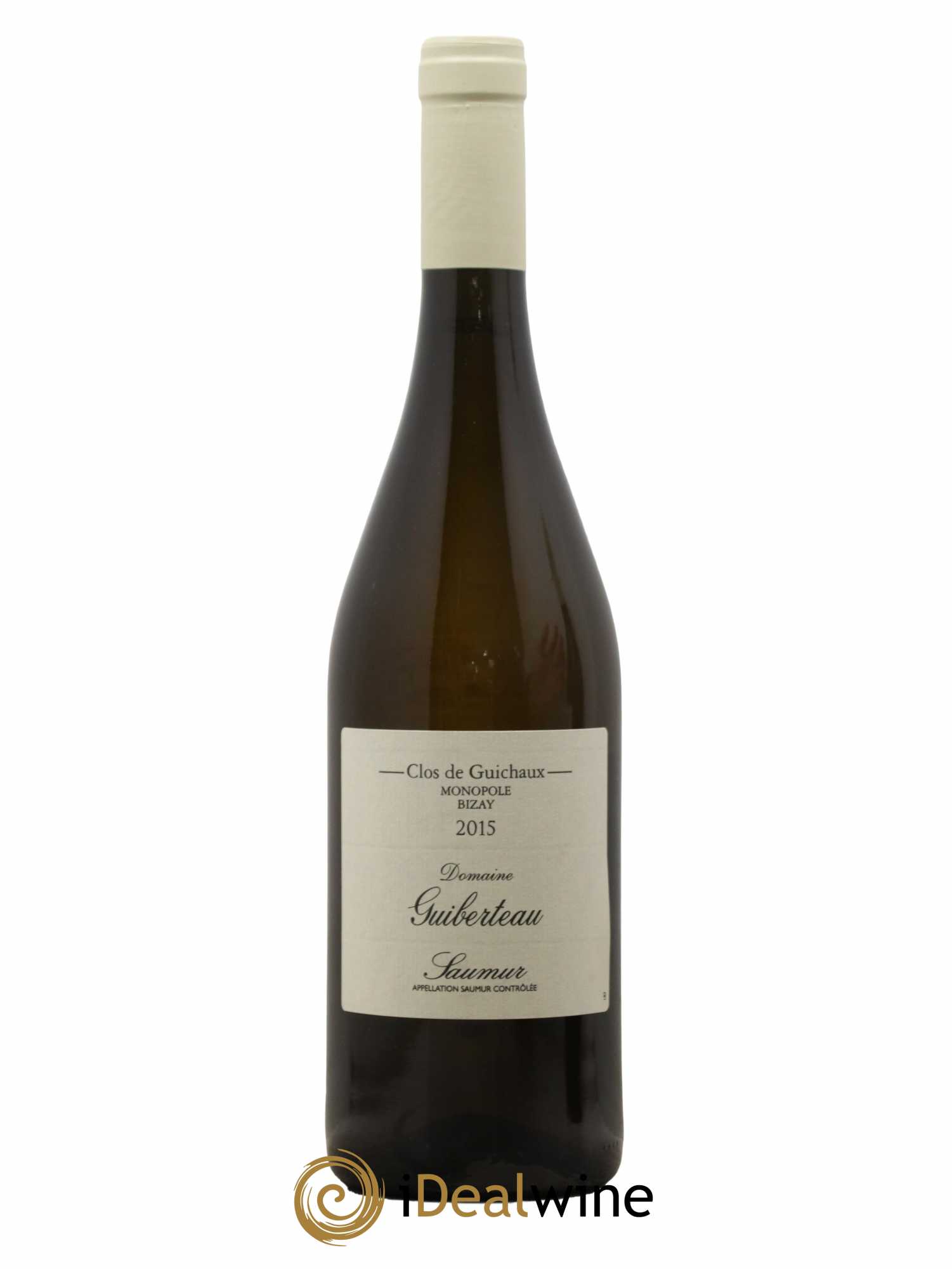 Saumur Clos de Guichaux Domaine Guiberteau 2015 - Lot de 1 bouteille - 0