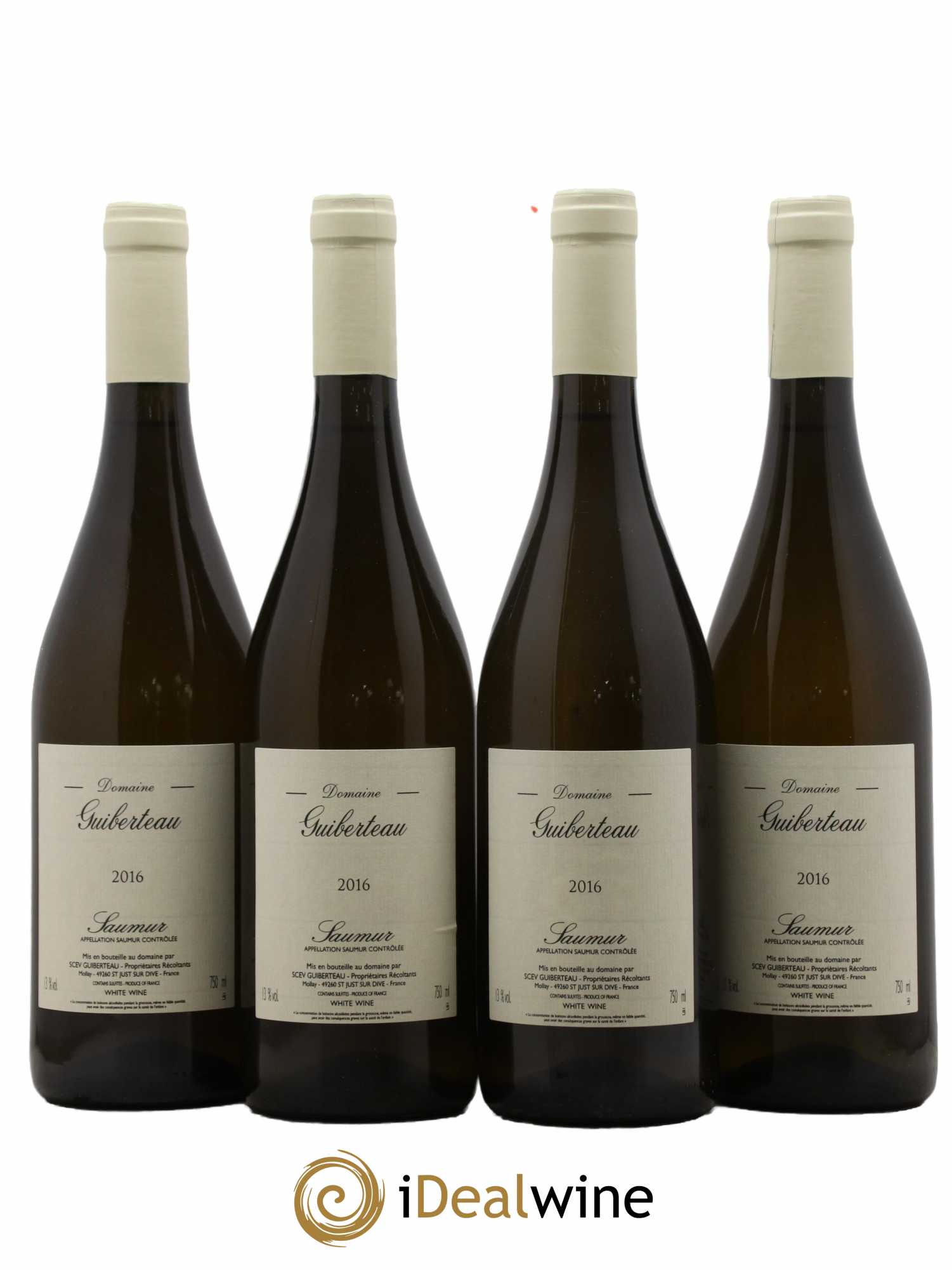 Saumur Domaine Guiberteau 2016 - Lot de 4 bouteilles - 0