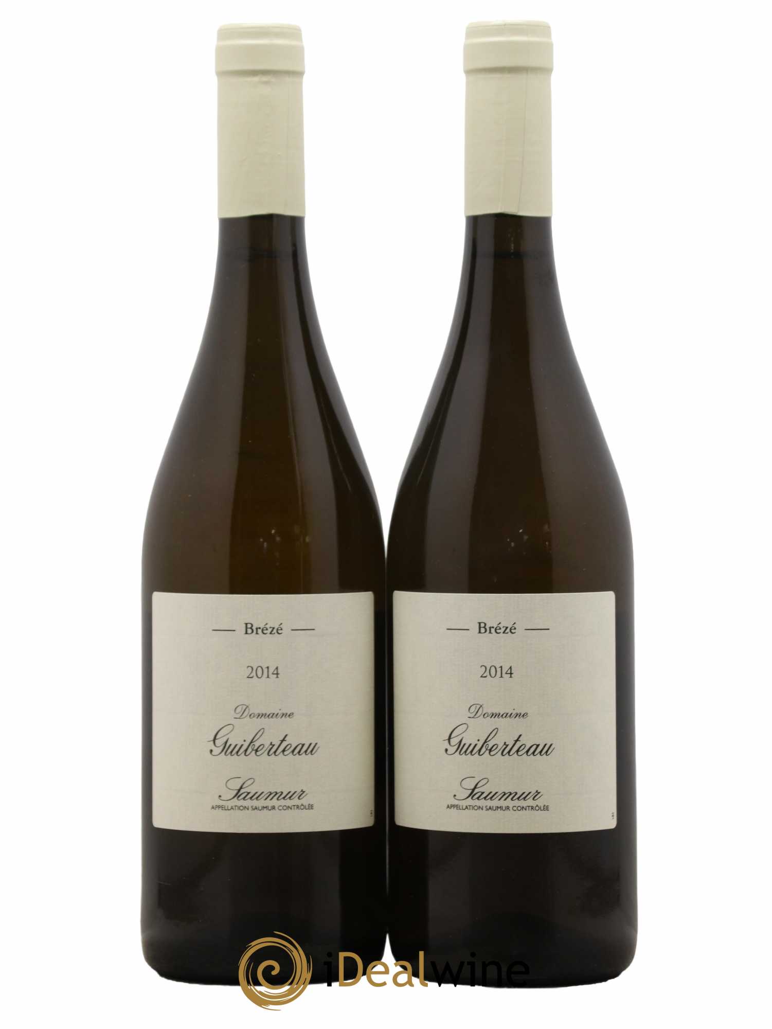 Saumur Brézé Domaine Guiberteau 2014 - Lot de 2 bouteilles - 0