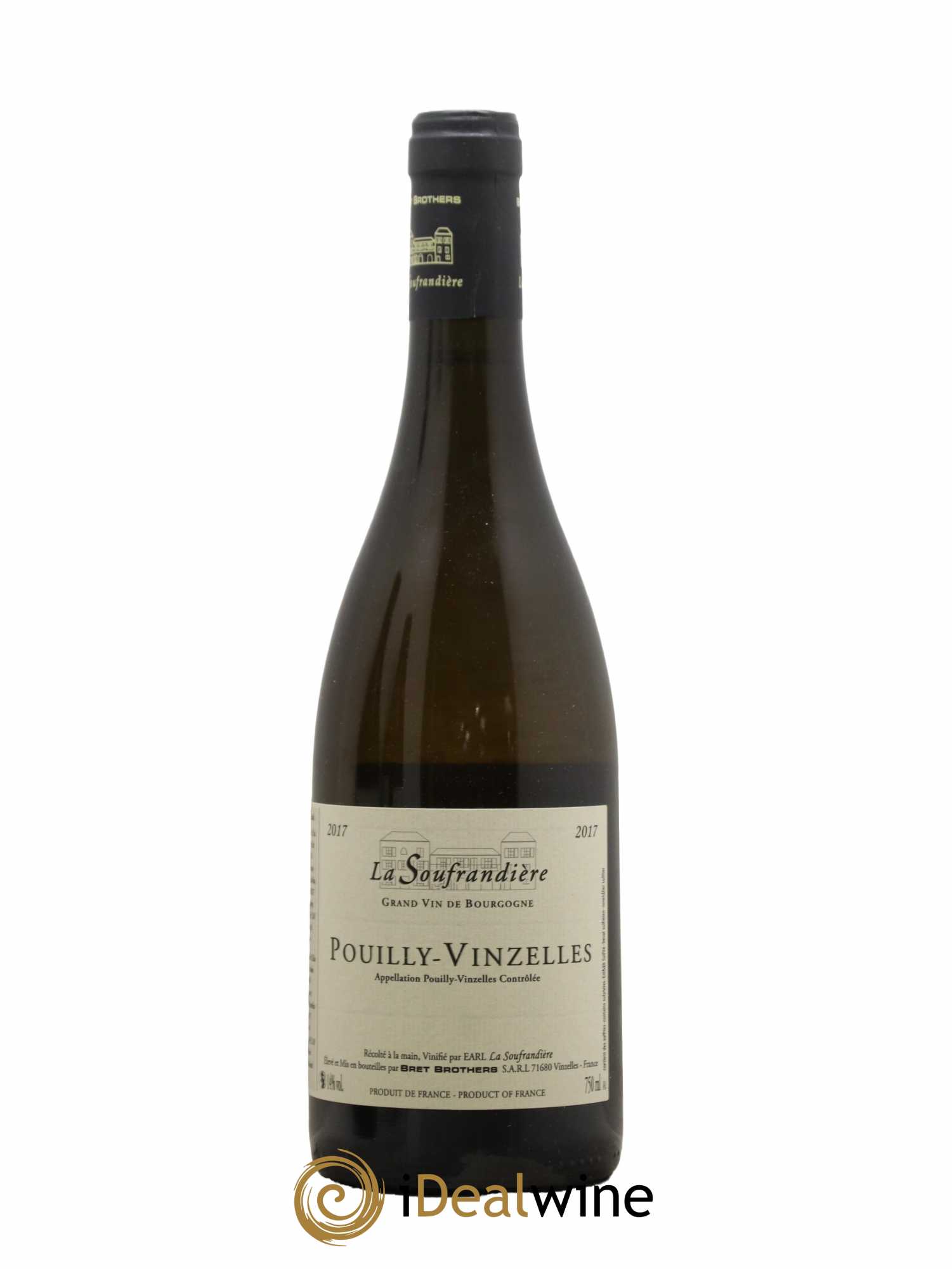 Pouilly-Vinzelles La Soufrandière - Bret Brothers 2017 - Lot de 1 bouteille - 0