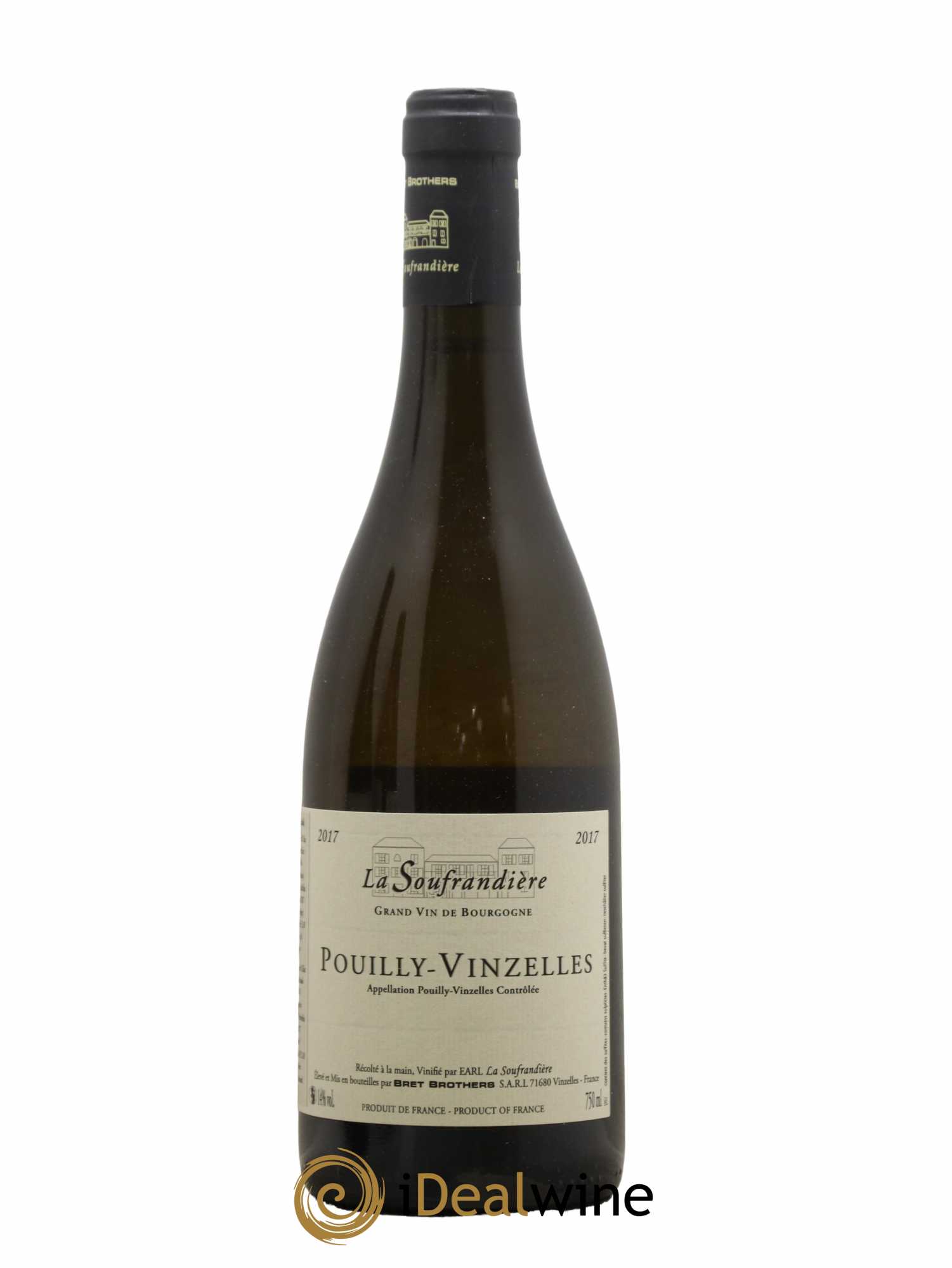 Pouilly-Vinzelles La Soufrandière - Bret Brothers 2017 - Lot de 1 bouteille - 0