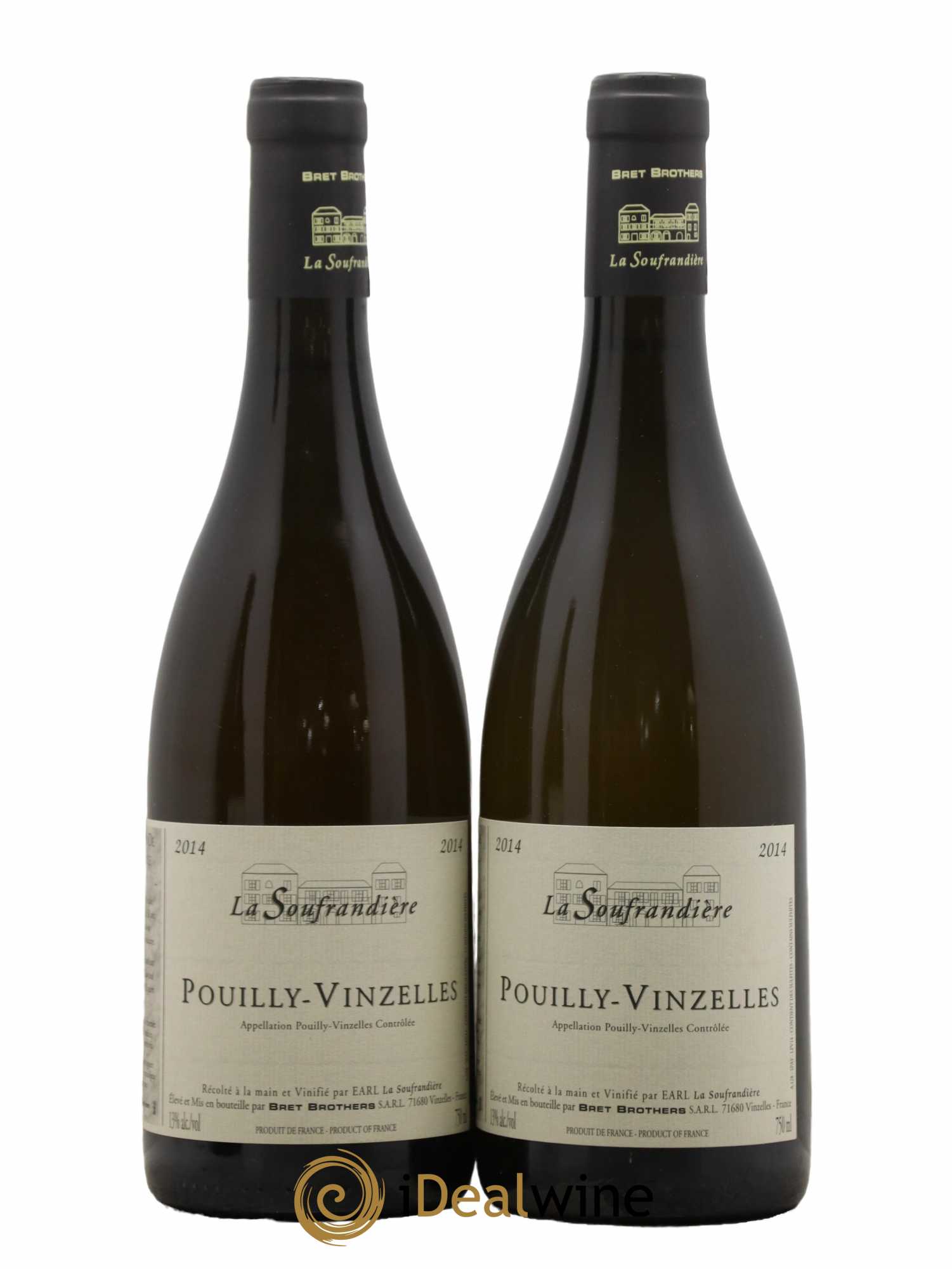 Pouilly-Vinzelles La Soufrandière - Bret Brothers 2014 - Lot de 2 bouteilles - 0