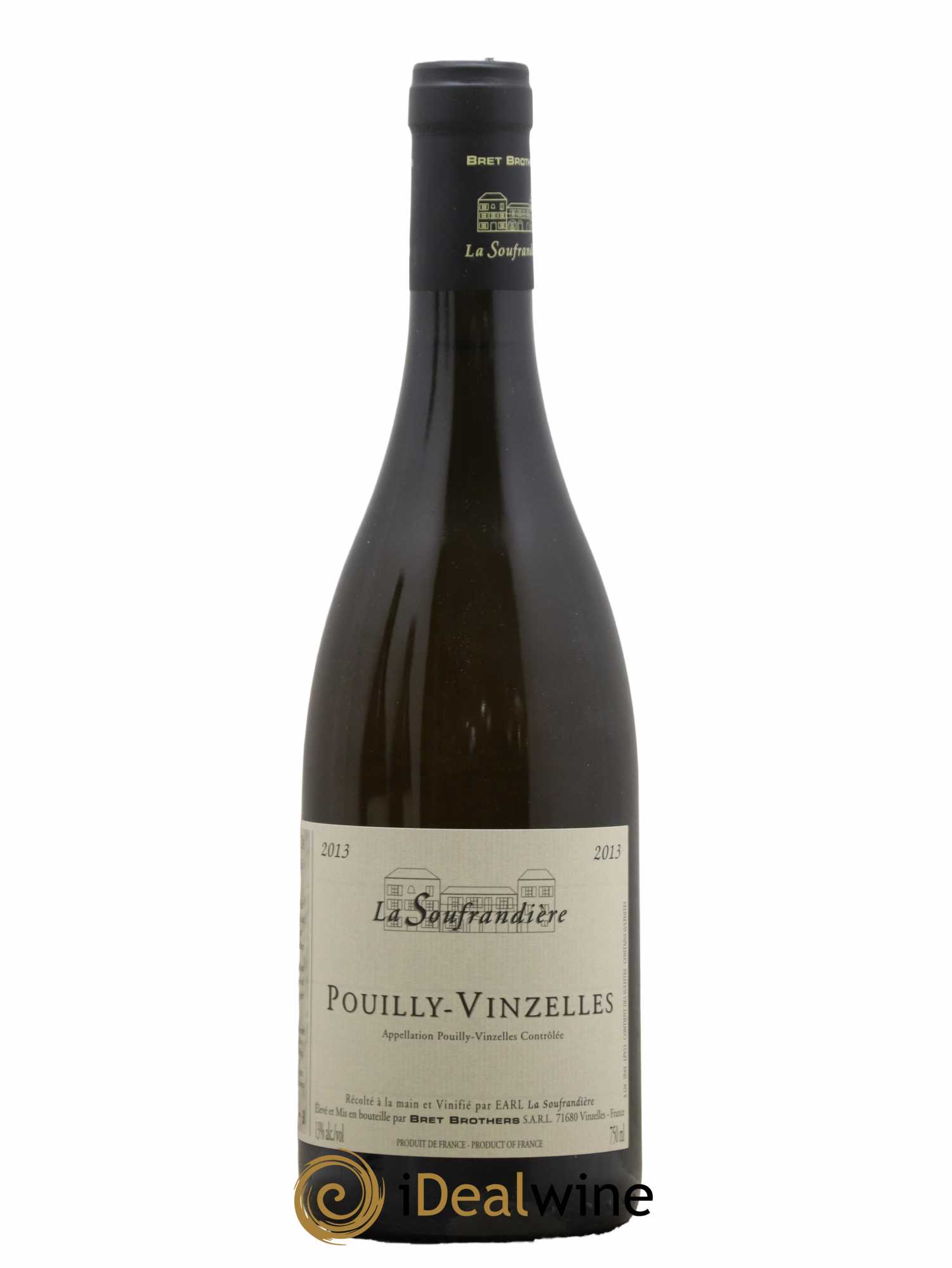 Pouilly-Vinzelles La Soufrandière - Bret Brothers 2013 - Lot de 1 bouteille - 0