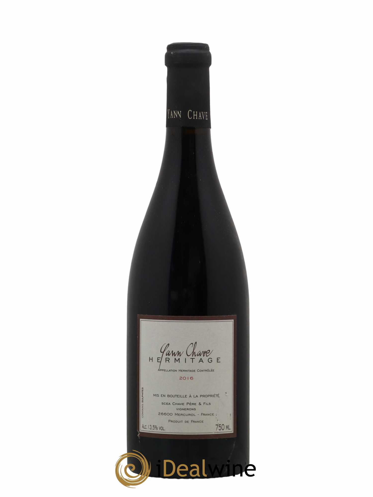 Hermitage Yann Chave 2016 - Lot de 1 bouteille - 0