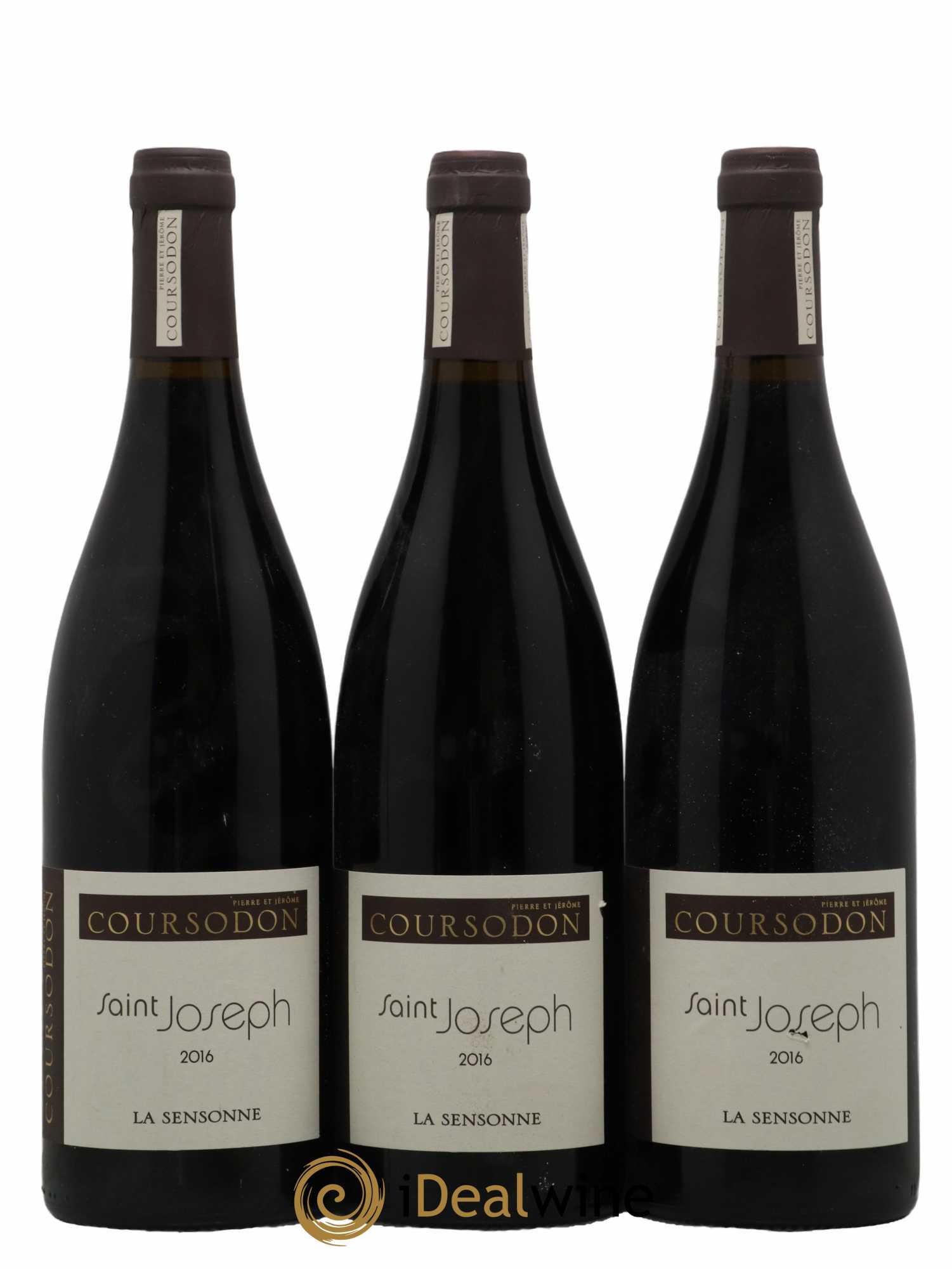 Saint-Joseph La Sensonne Domaine Coursodon 2016 - Lot de 3 bouteilles - 0