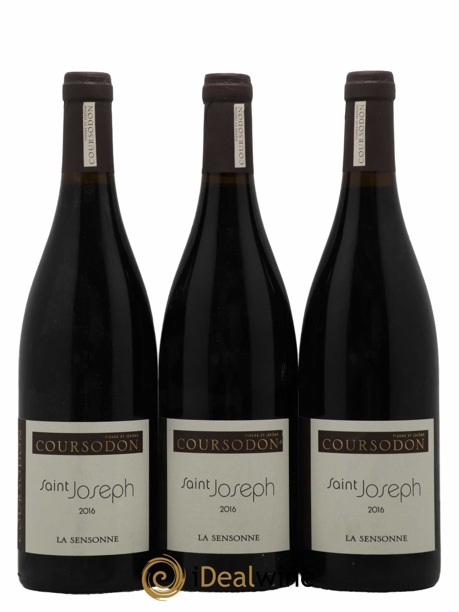 Saint-Joseph La Sensonne Domaine Coursodon 2016 - Lot de 3 bouteilles - 0