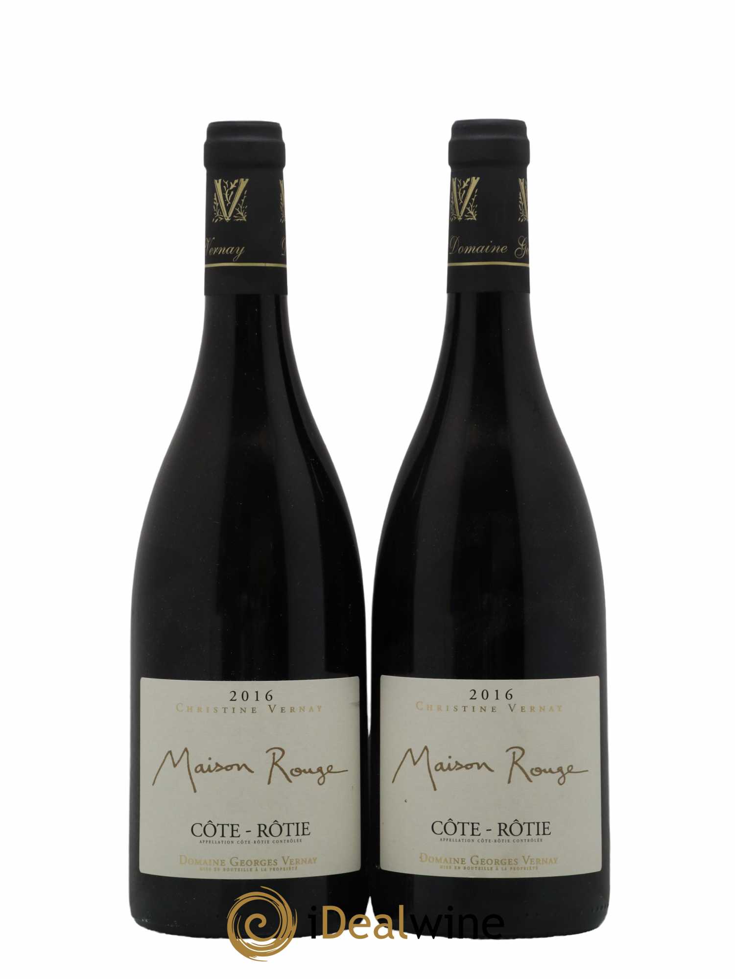 Côte-Rôtie Maison Rouge Georges Vernay 2016 - Lot de 2 bouteilles - 0