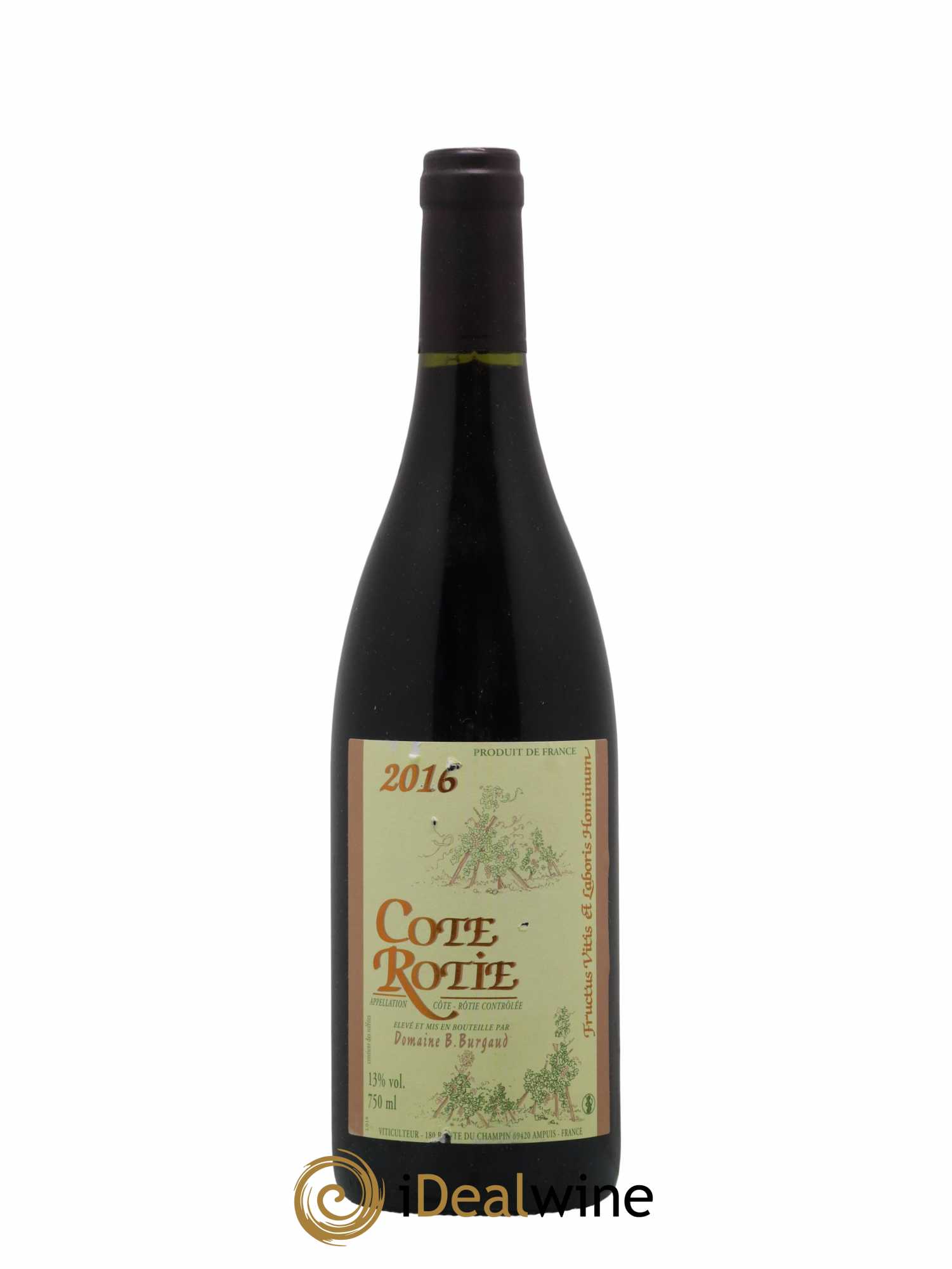 Côte-Rôtie Domaine Burgaud 2016 - Lot de 1 bouteille - 0