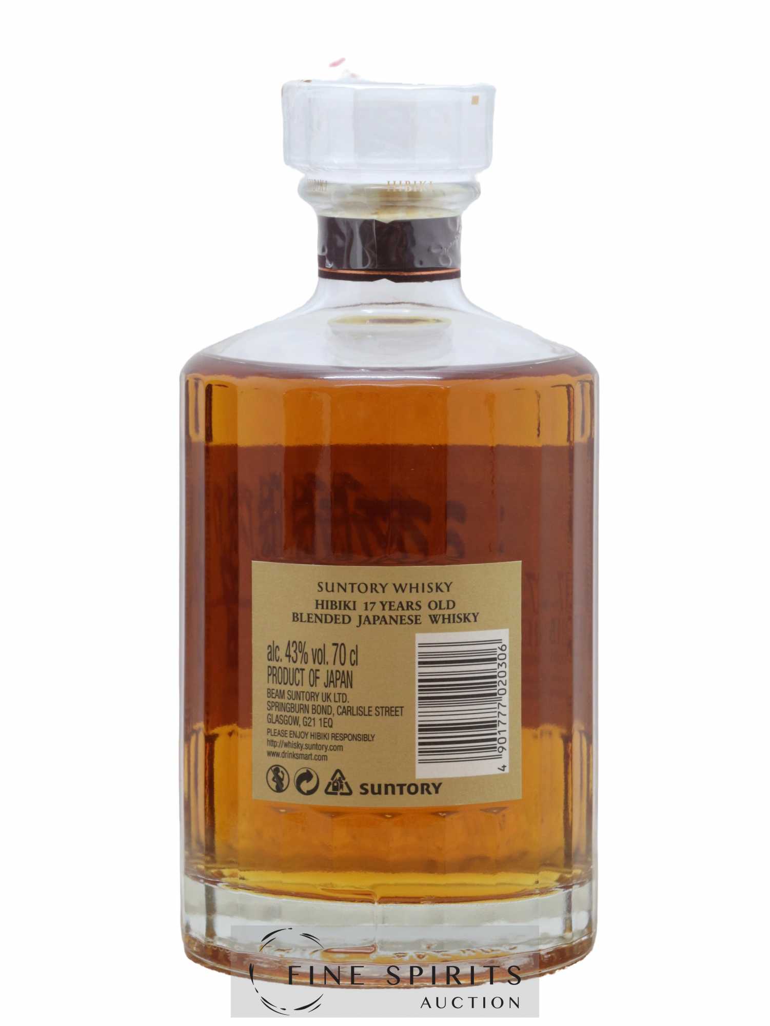 Hibiki 17 years Of. Suntory - Posten von 1 Flasche - 2