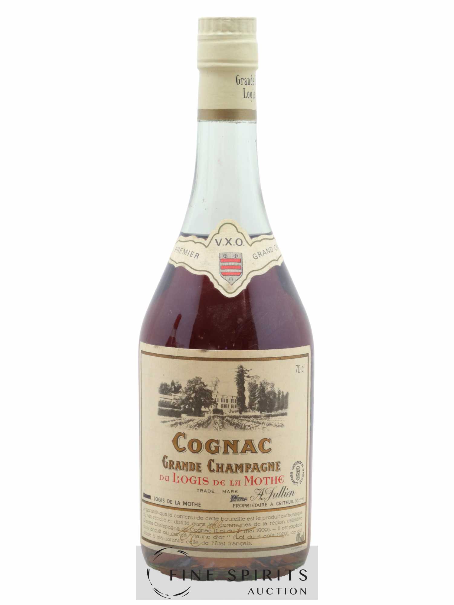 Logis de la Mothe Of. V.X.O. Premier Grand Cru - Lot de 1 bouteille - 0