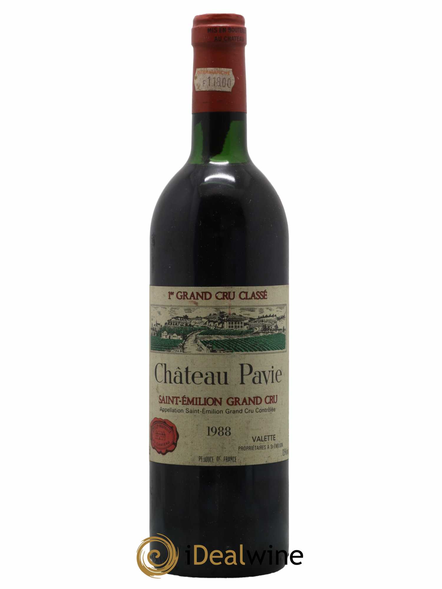 Château Pavie 1er Grand Cru Classé A 1988 - Lot de 1 bouteille - 0