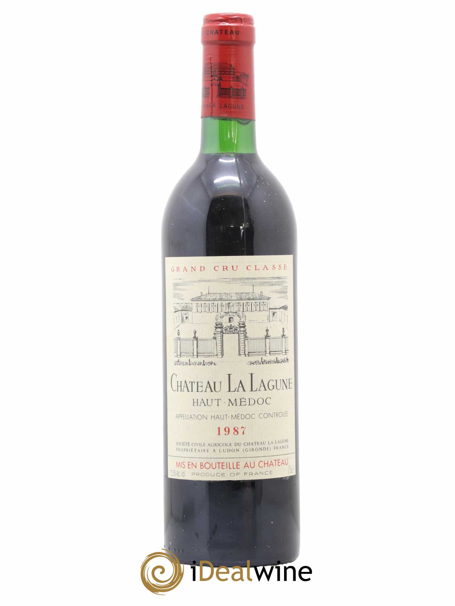 Château la Lagune 3ème Grand Cru Classé 1987 - Lot de 1 bouteille - 0