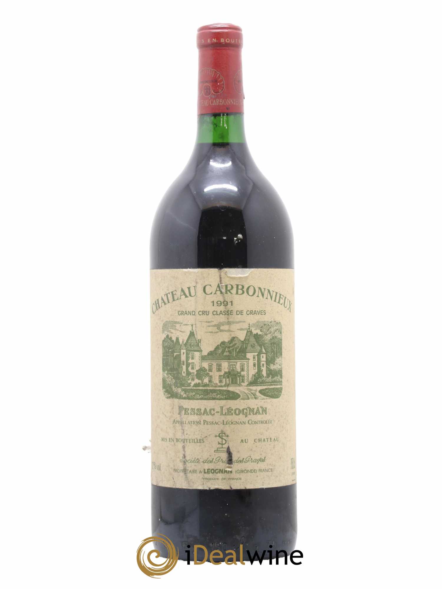 Château Carbonnieux Cru Classé de Graves 1991 - Posten von 1 Magnum - 0
