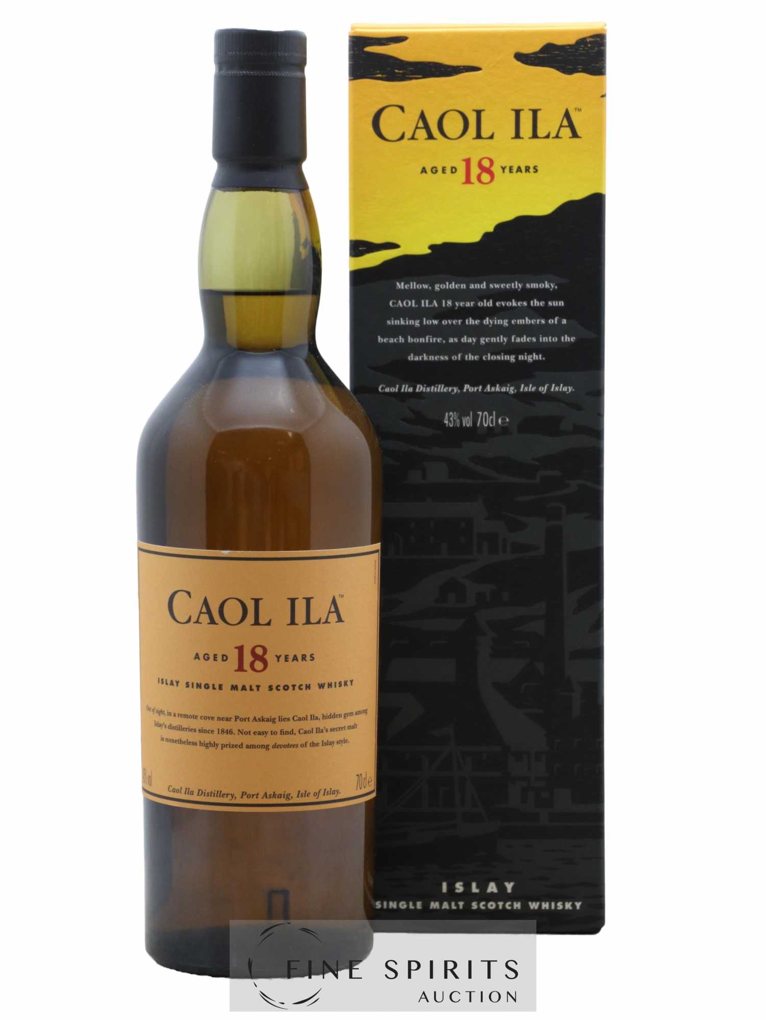 Caol Ila 18 years Of. - Lot of 1 bottle - 0