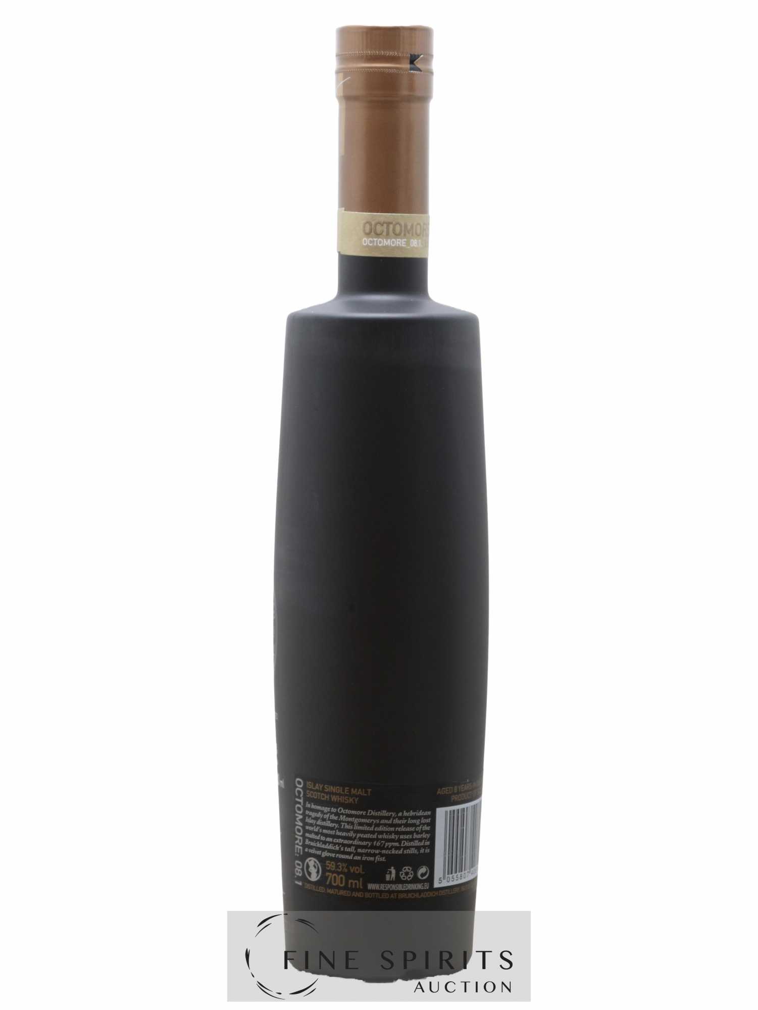 Octomore 8 years Of. Masterclass Edition 08.1 Super-Heavily Peated - One of 42000 Limited Edition - Lotto di 1 bottiglia - 2