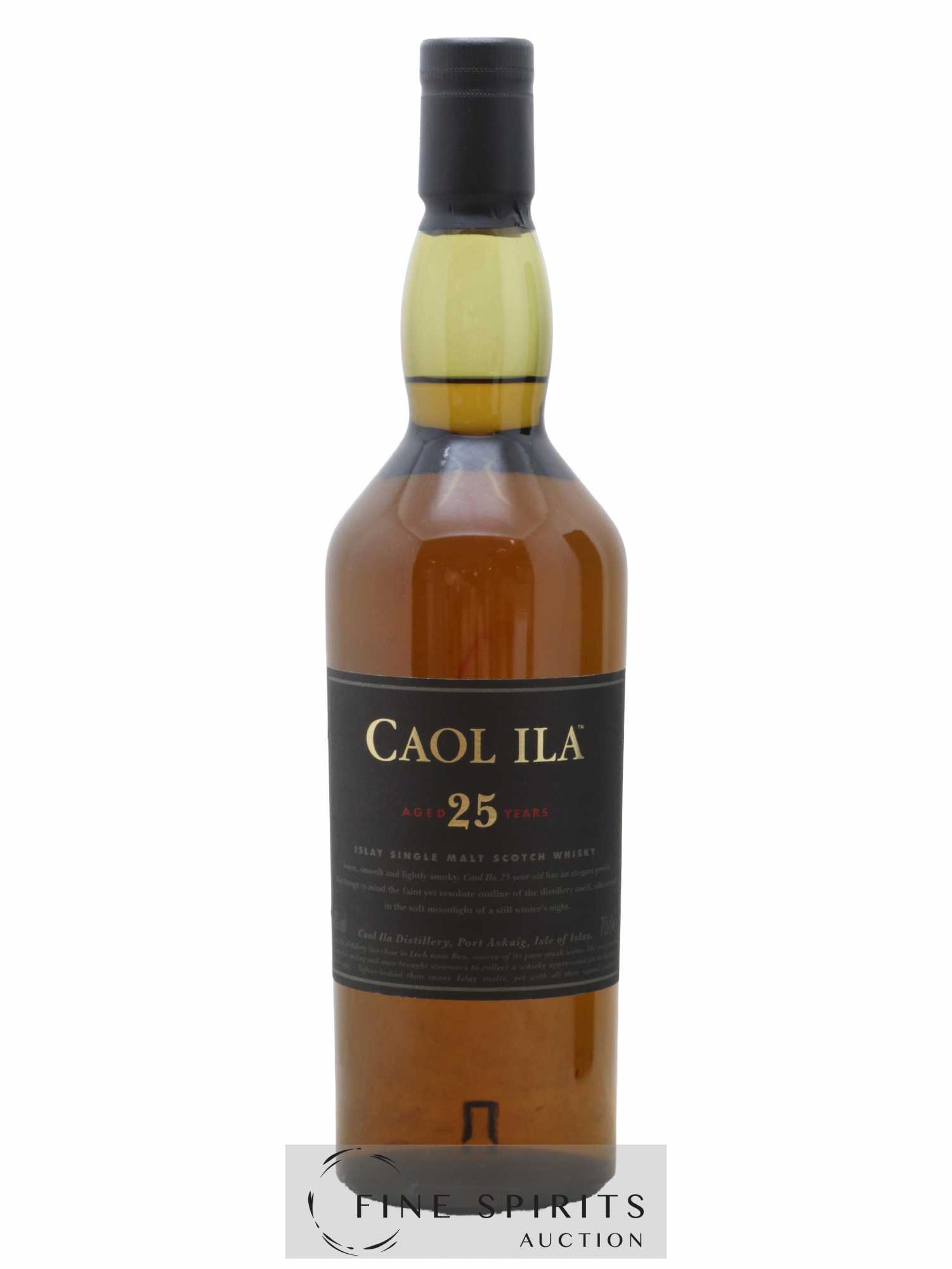 Caol Ila 25 years Of. - Lot de 1 bouteille - 1
