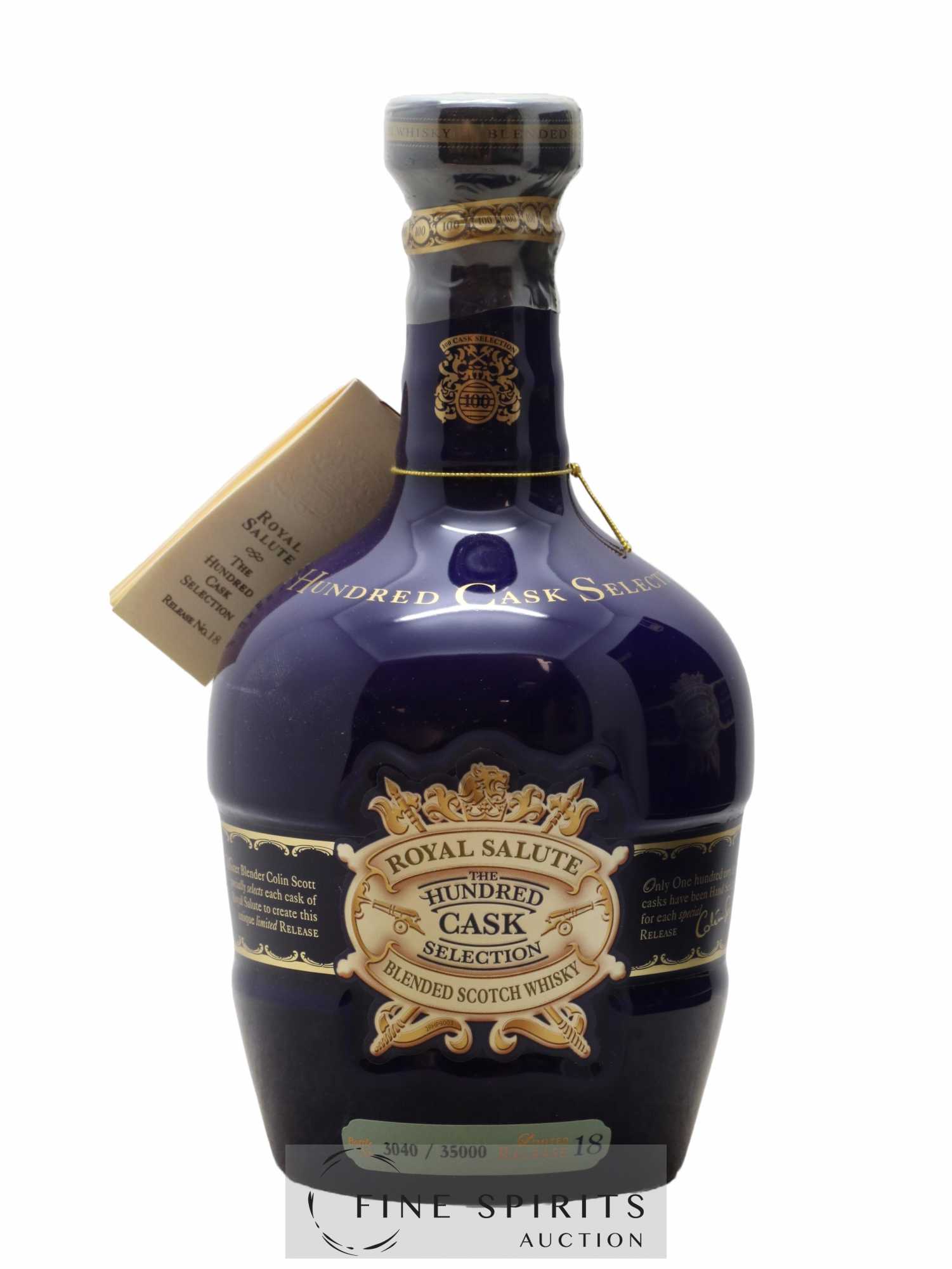 Chivas Brothers Of. The Hundred Cask Selection Royal Salute - Lotto di 1 bottiglia - 1