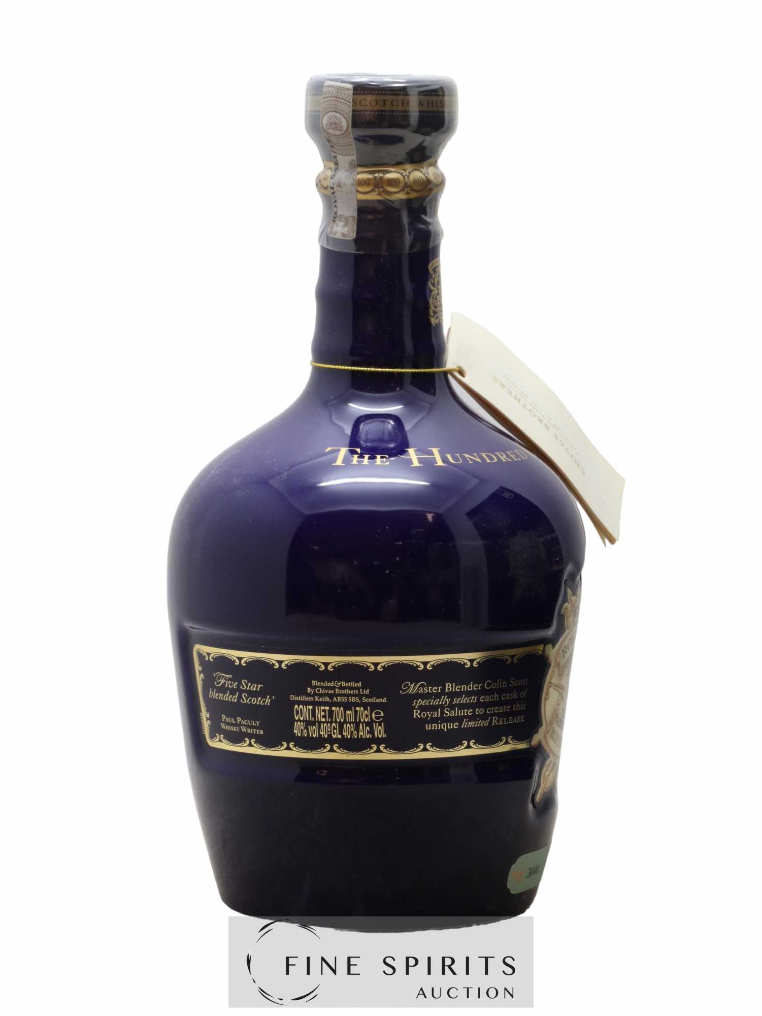 Chivas Brothers Of. The Hundred Cask Selection Royal Salute - Lotto di 1 bottiglia - 2