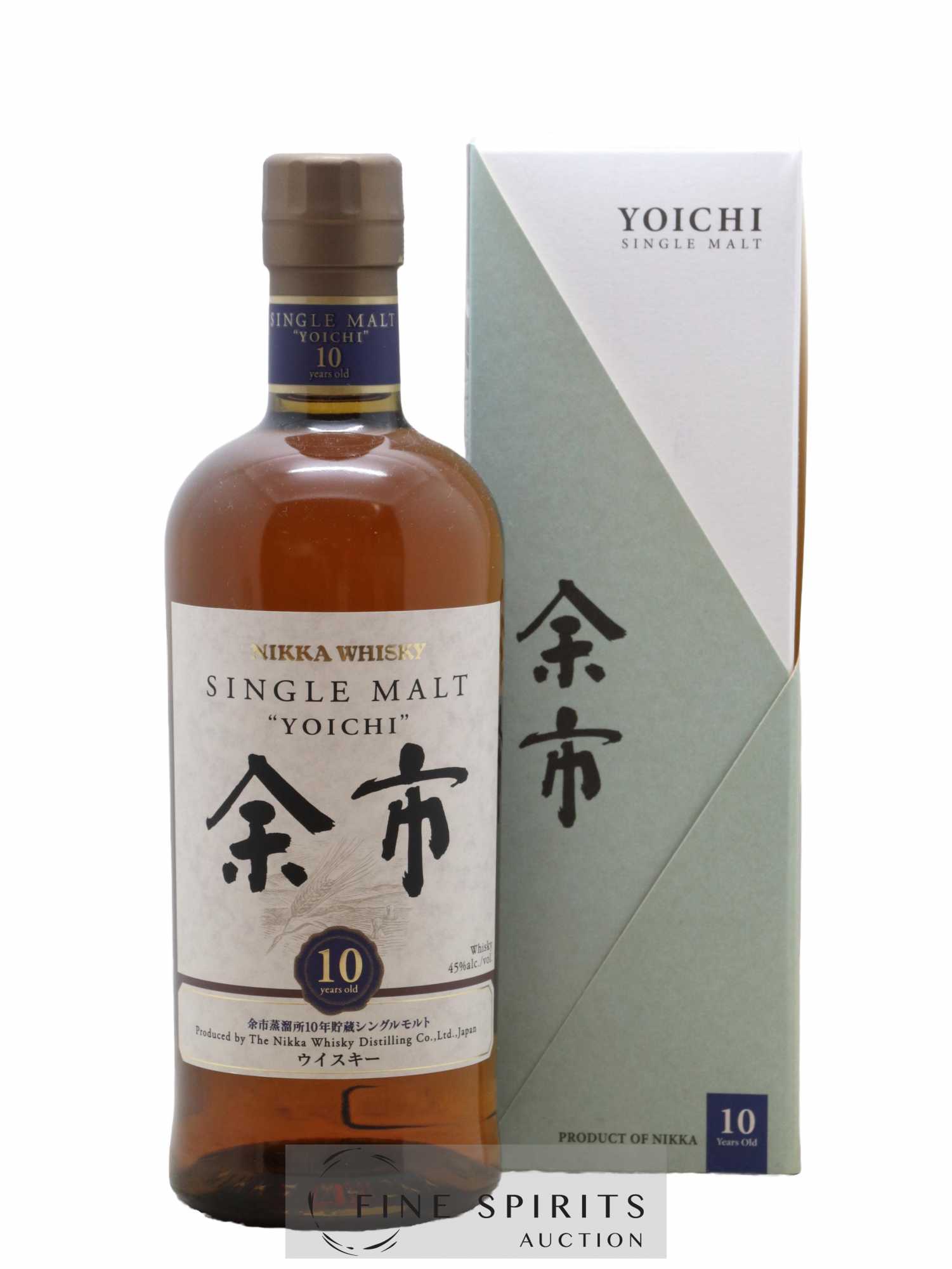 Yoichi 10 years Of. Nikka Whisky - Lot de 1 bouteille - 0