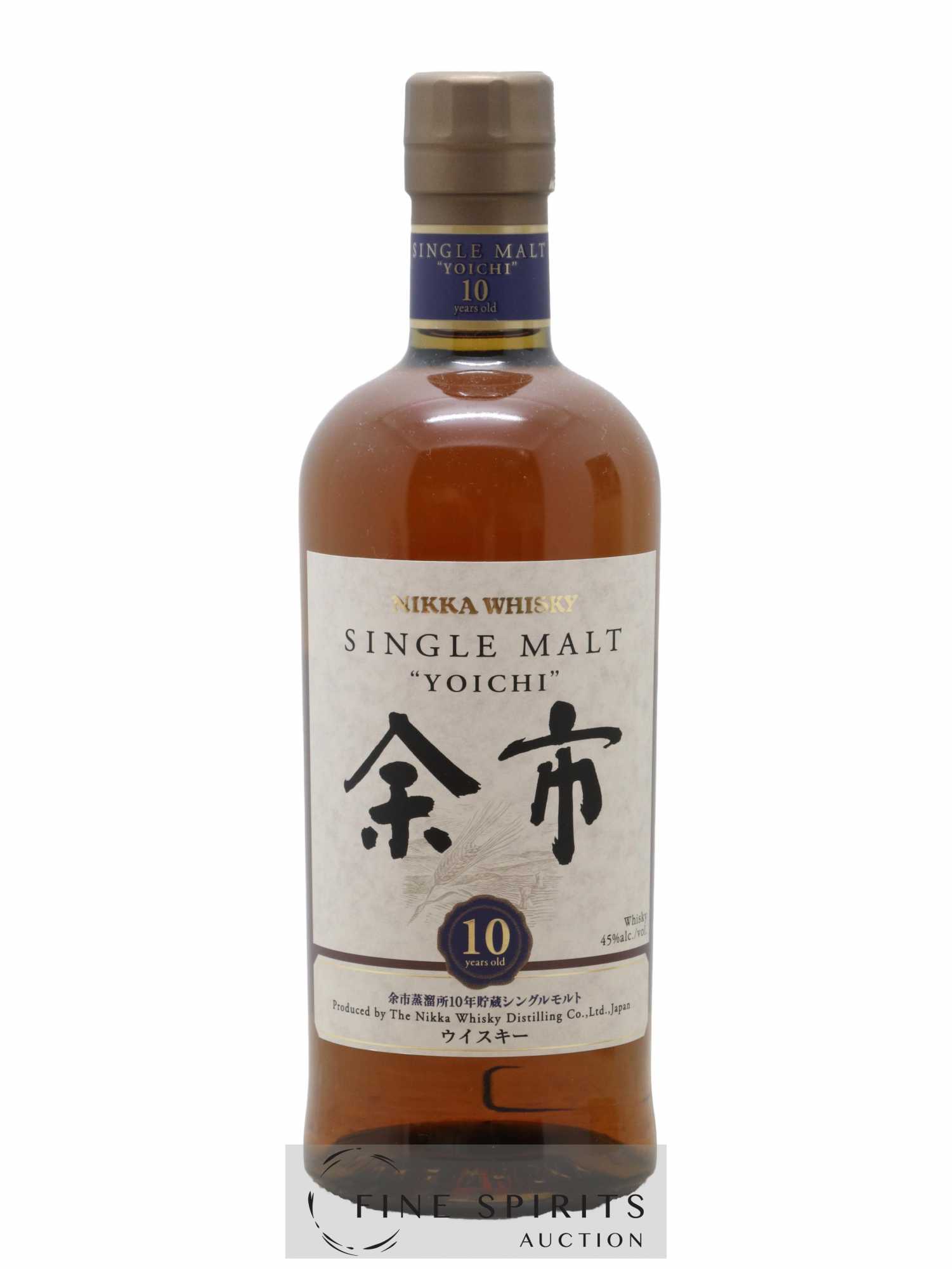Yoichi 10 years Of. Nikka Whisky - Lot de 1 bouteille - 1