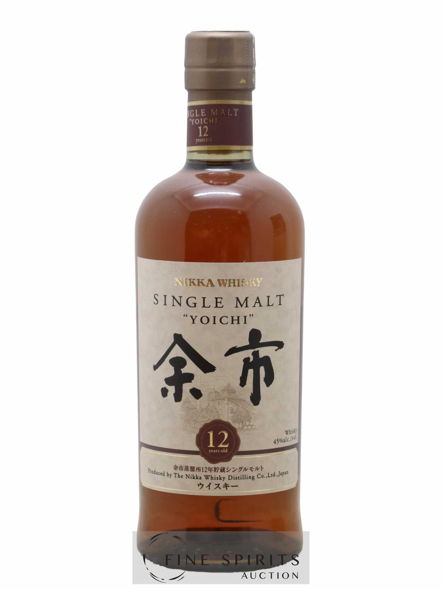 Yoichi 12 years Of. Nikka Whisky - Posten von 1 Flasche - 1