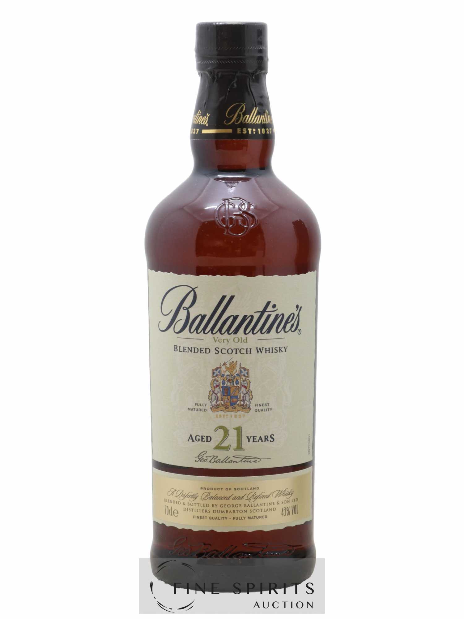 Ballantine's 21 years Of. Very Old - Lot de 1 bouteille - 1